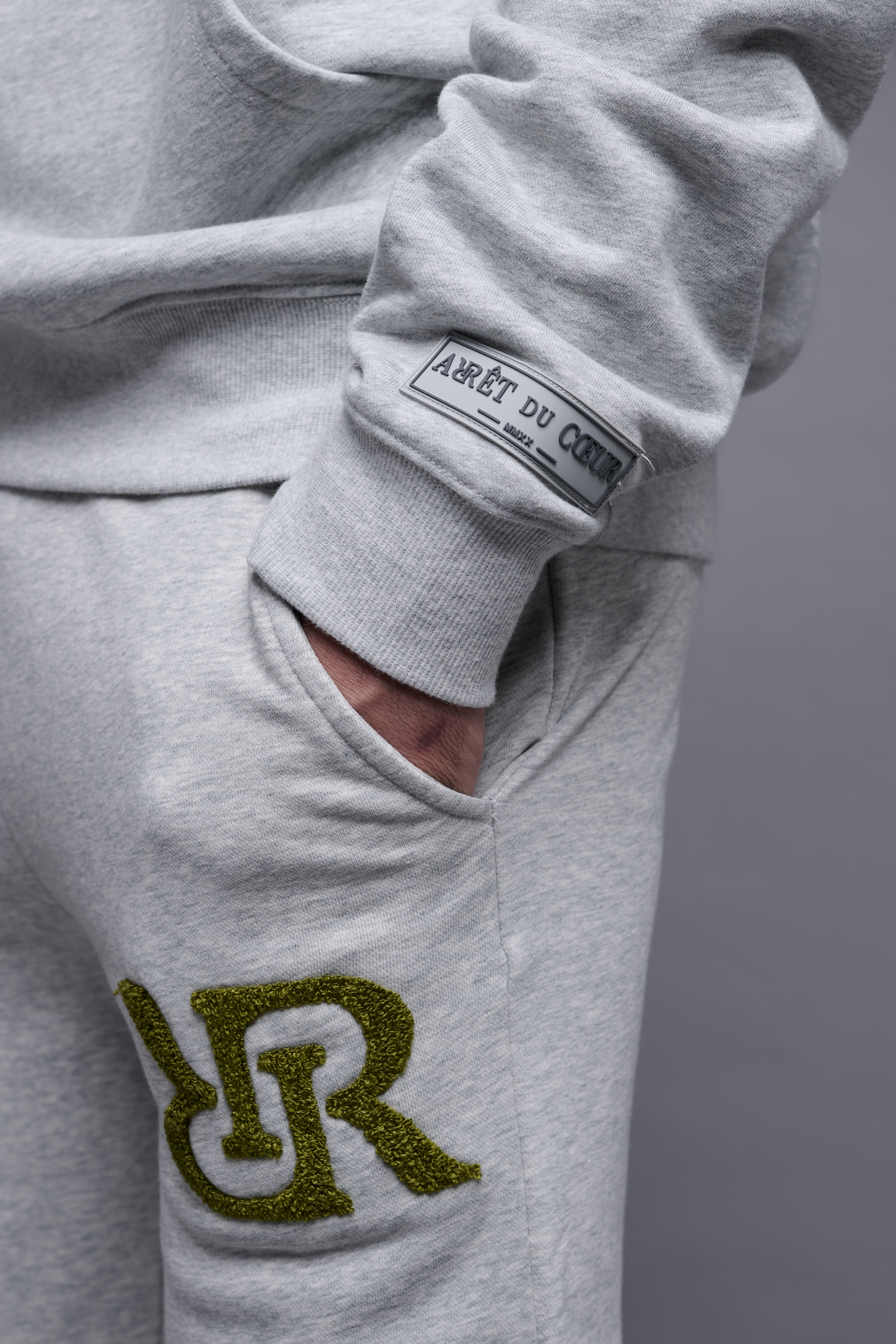 AdC Hoodie Grey Melange