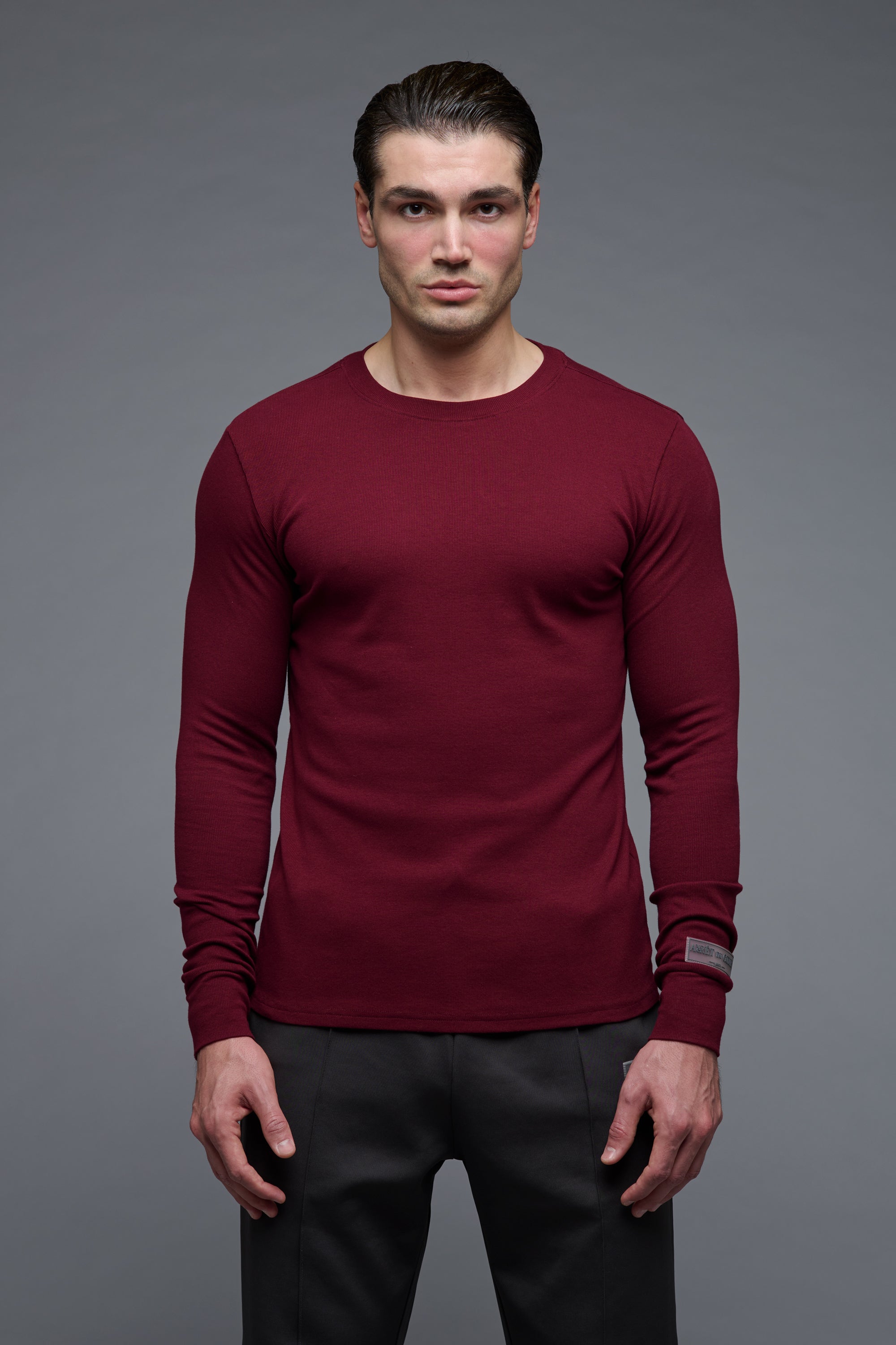 J‘adore Longsleeve - Burgundy