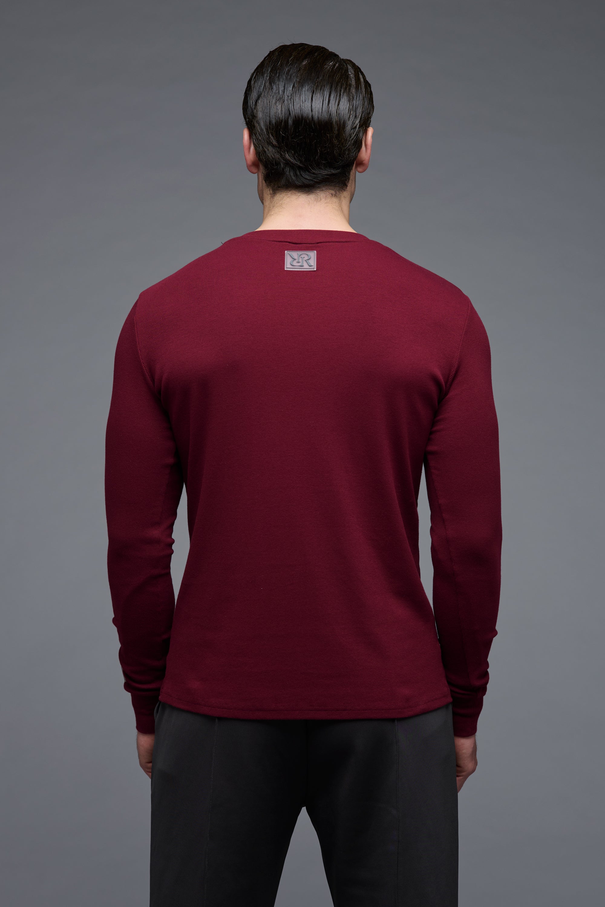 J'adore Longsleeve - Burgundy