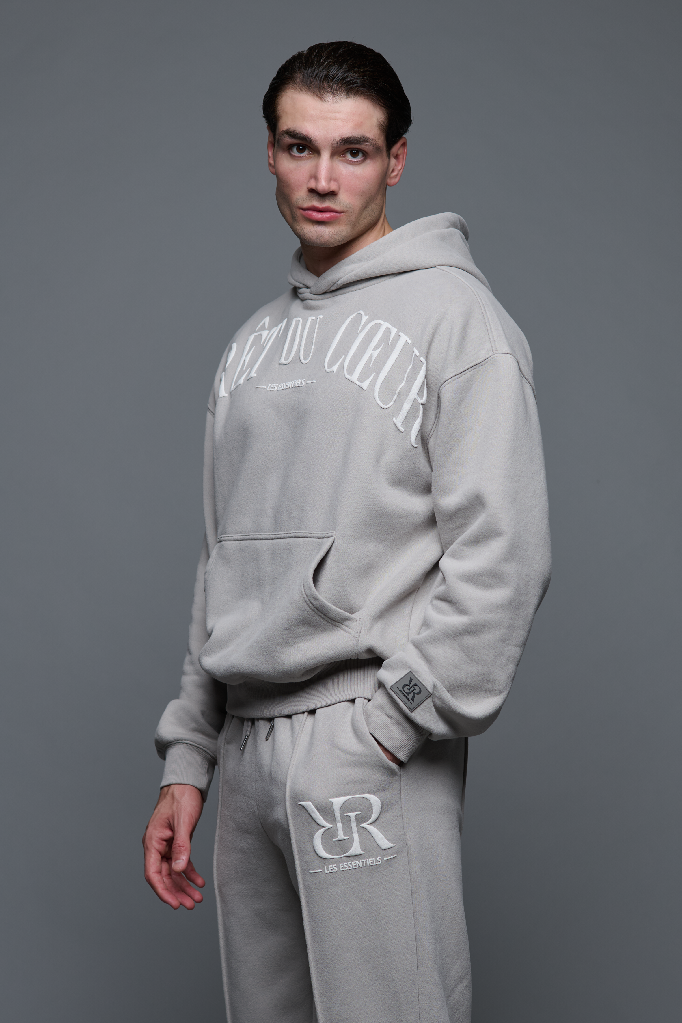 AdC Les Essentiels - Hoodie Light - Grey