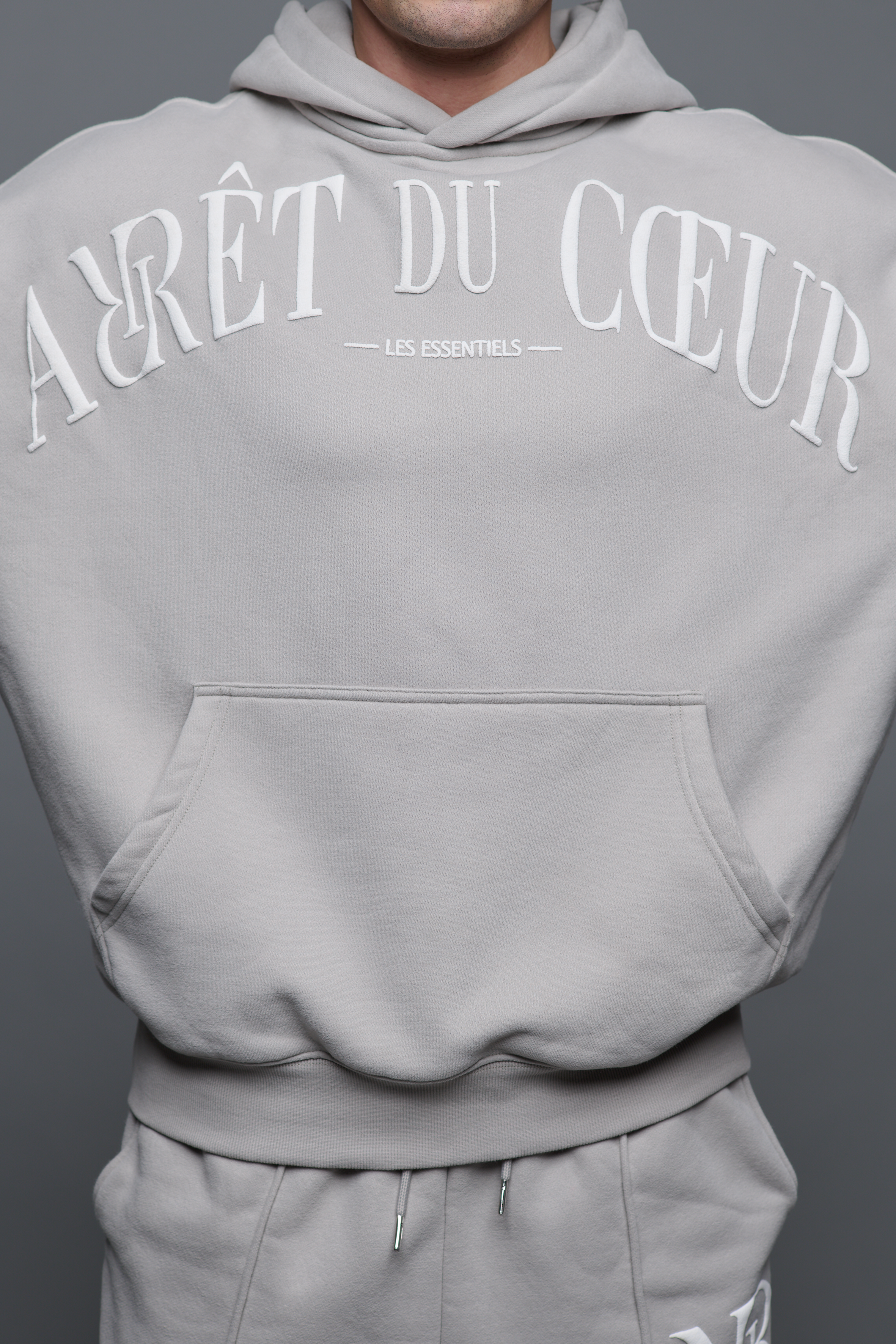 AdC Les Essentiels - Hoodie Light - Grey