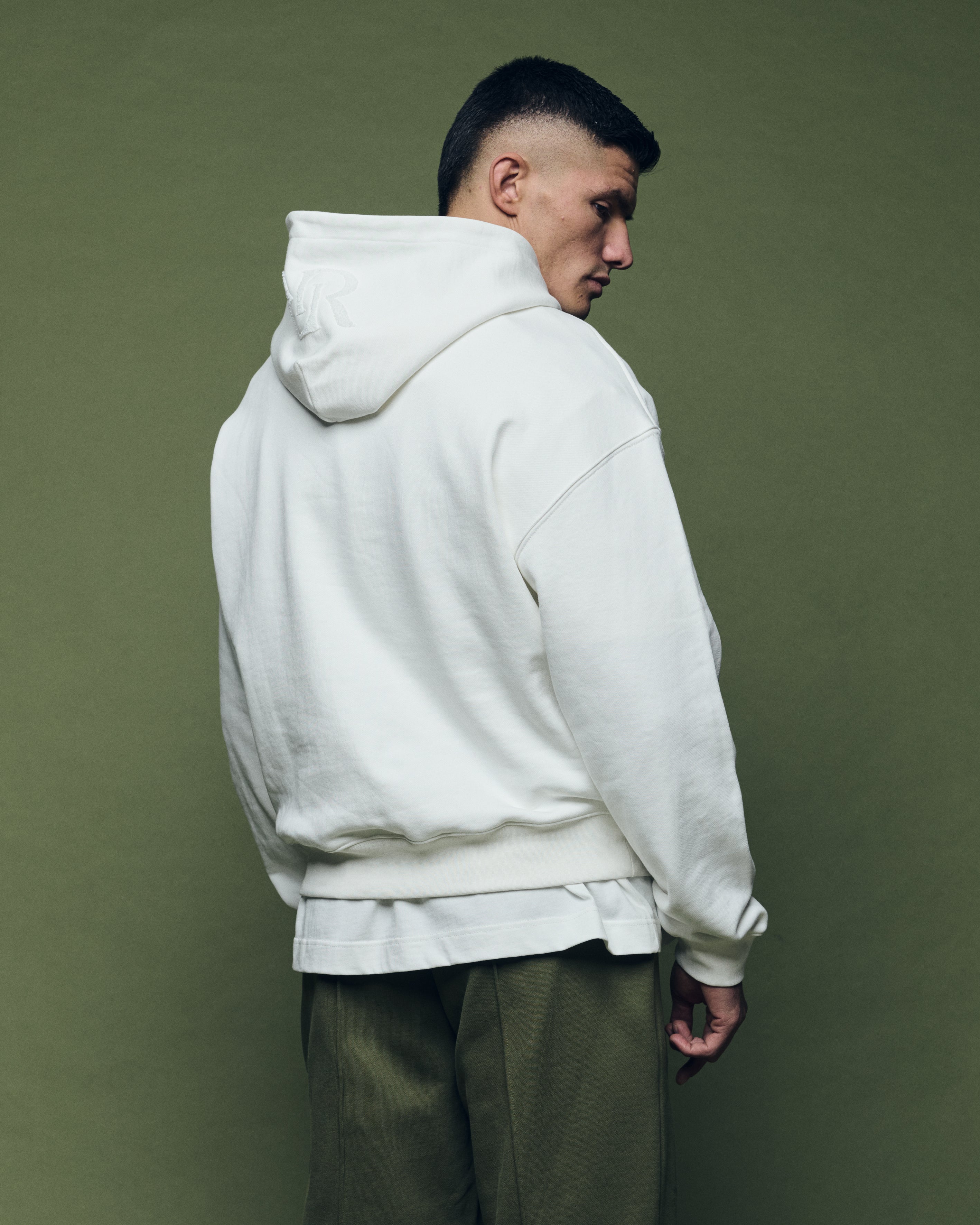 Hoodie Off-White - Logo White