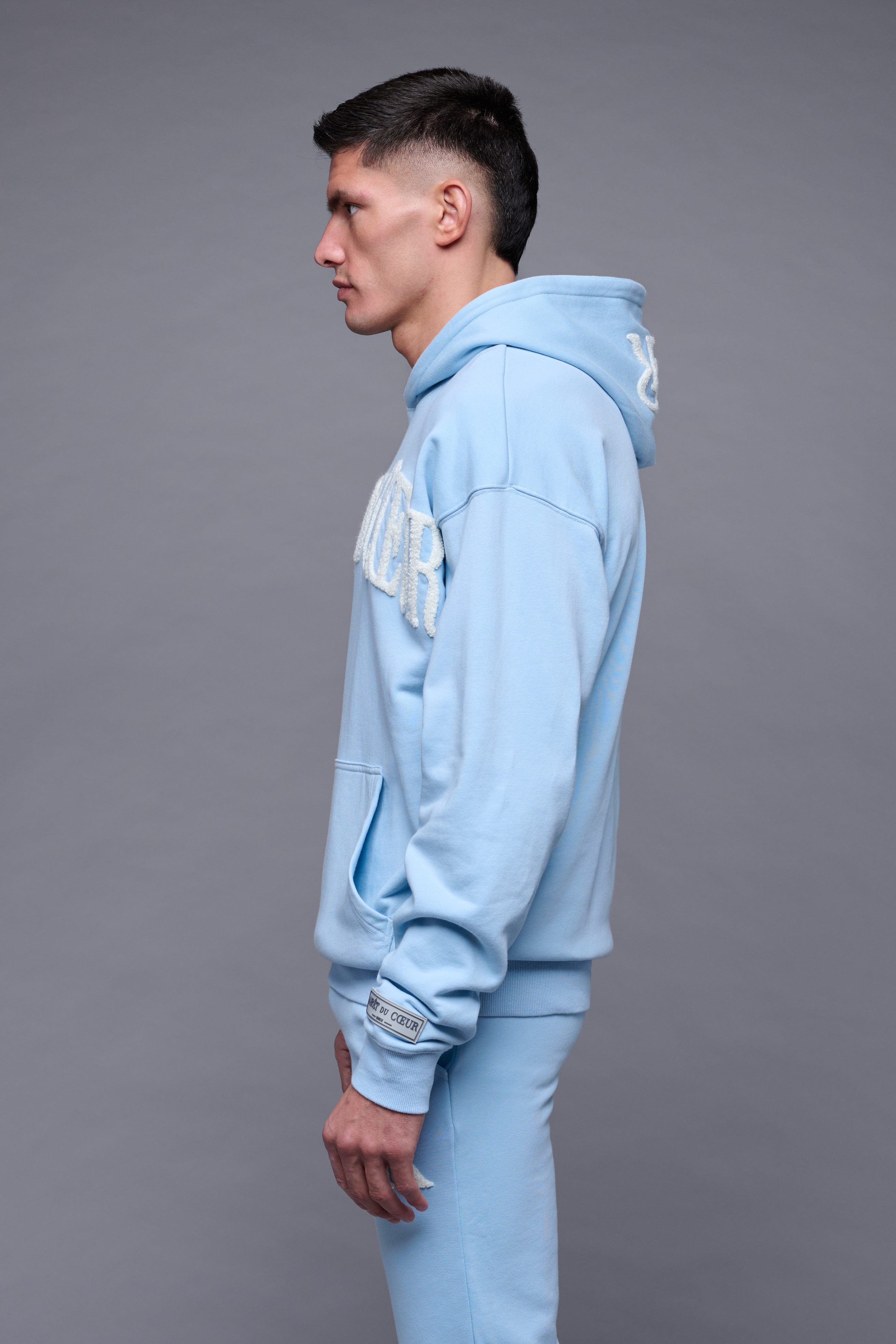AdC Hoodie Baby Blue