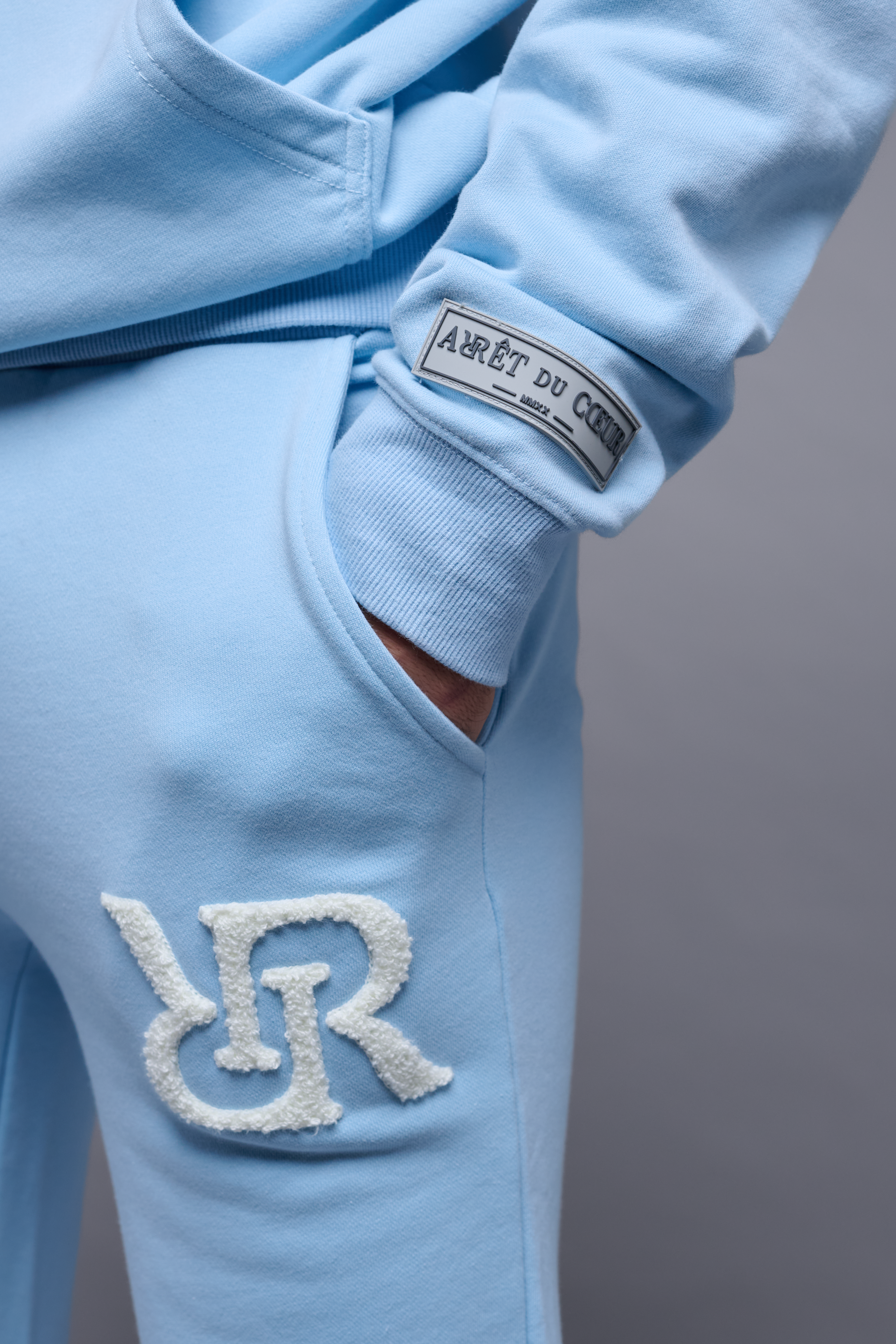 AdC Hoodie Baby Blue