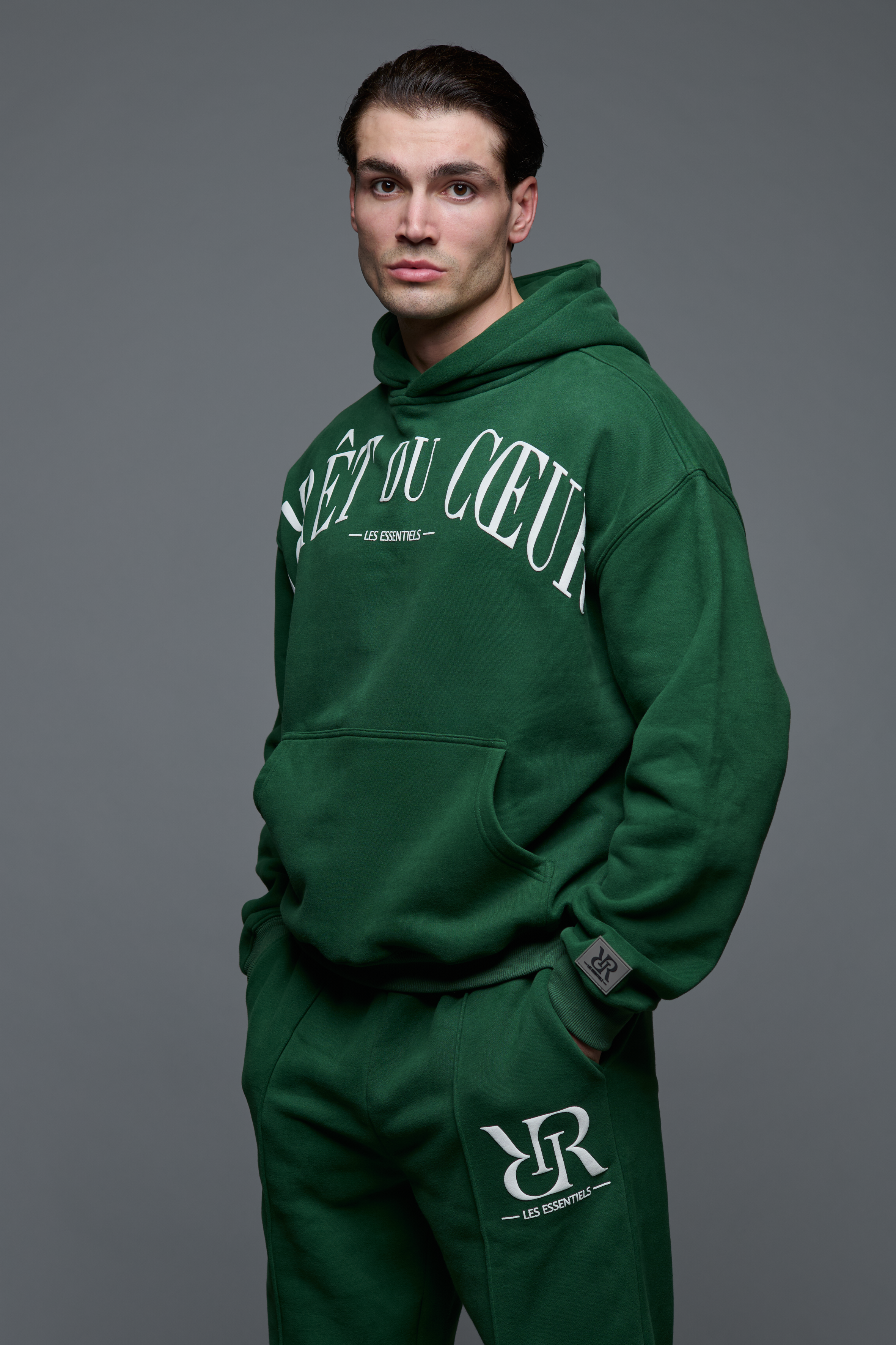 AdC Les Essentiels - Hoodie Bootle - Green