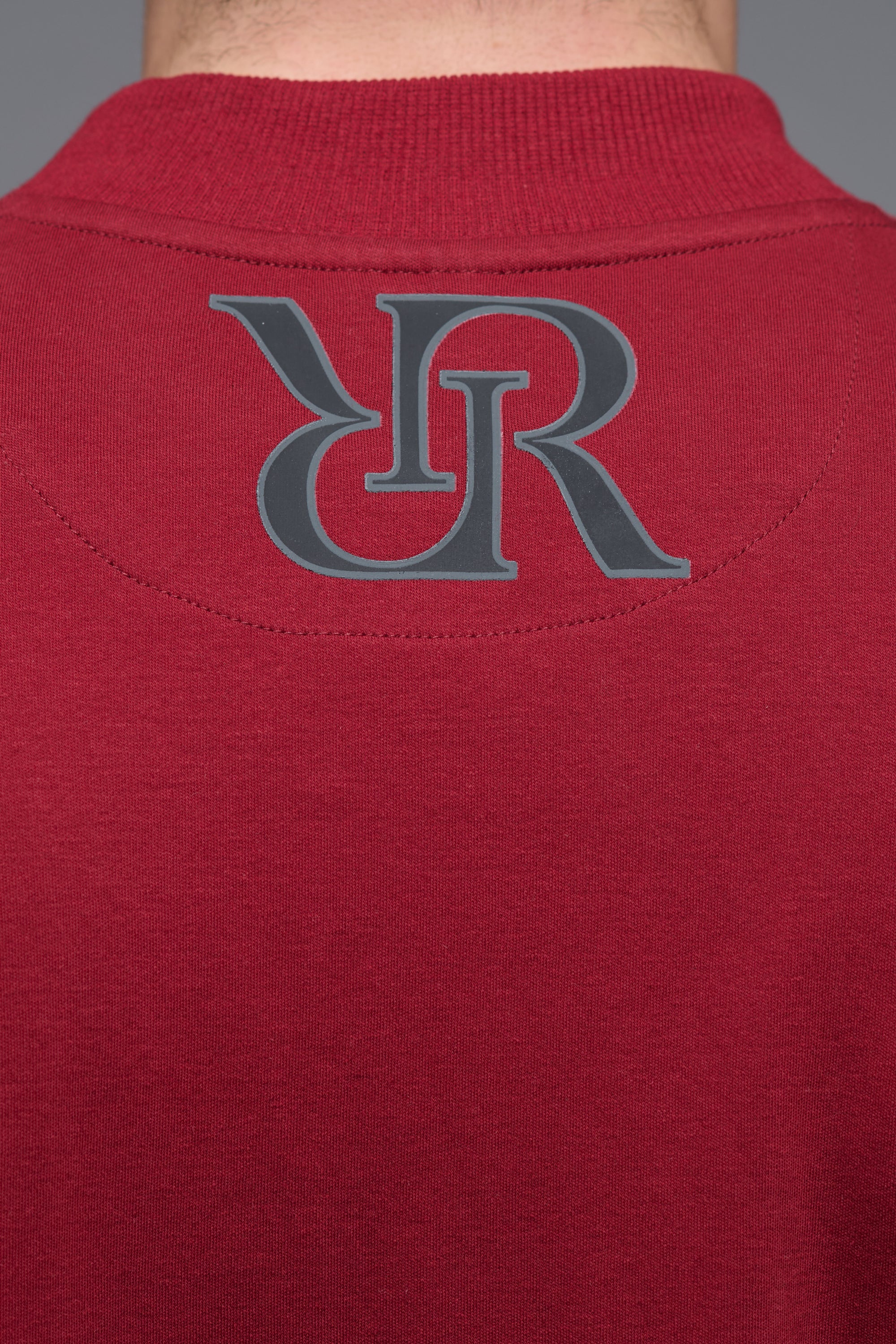 J'adore Highneck Shirt - Burgundy