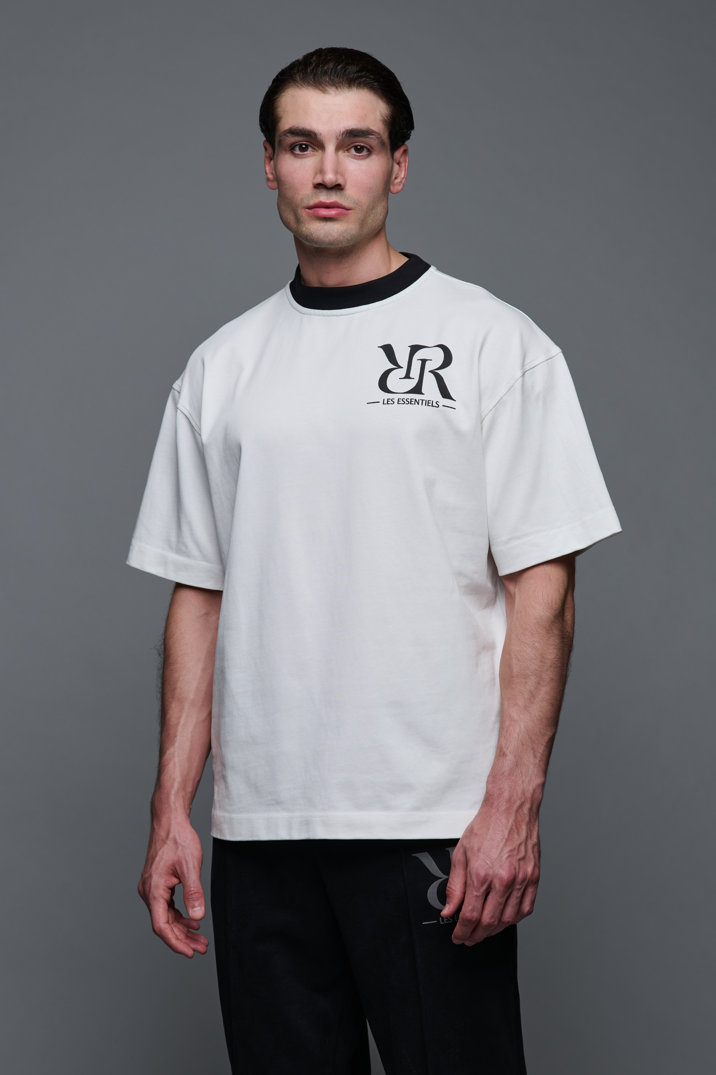 AdC Les Essentiels - Shirt White Black