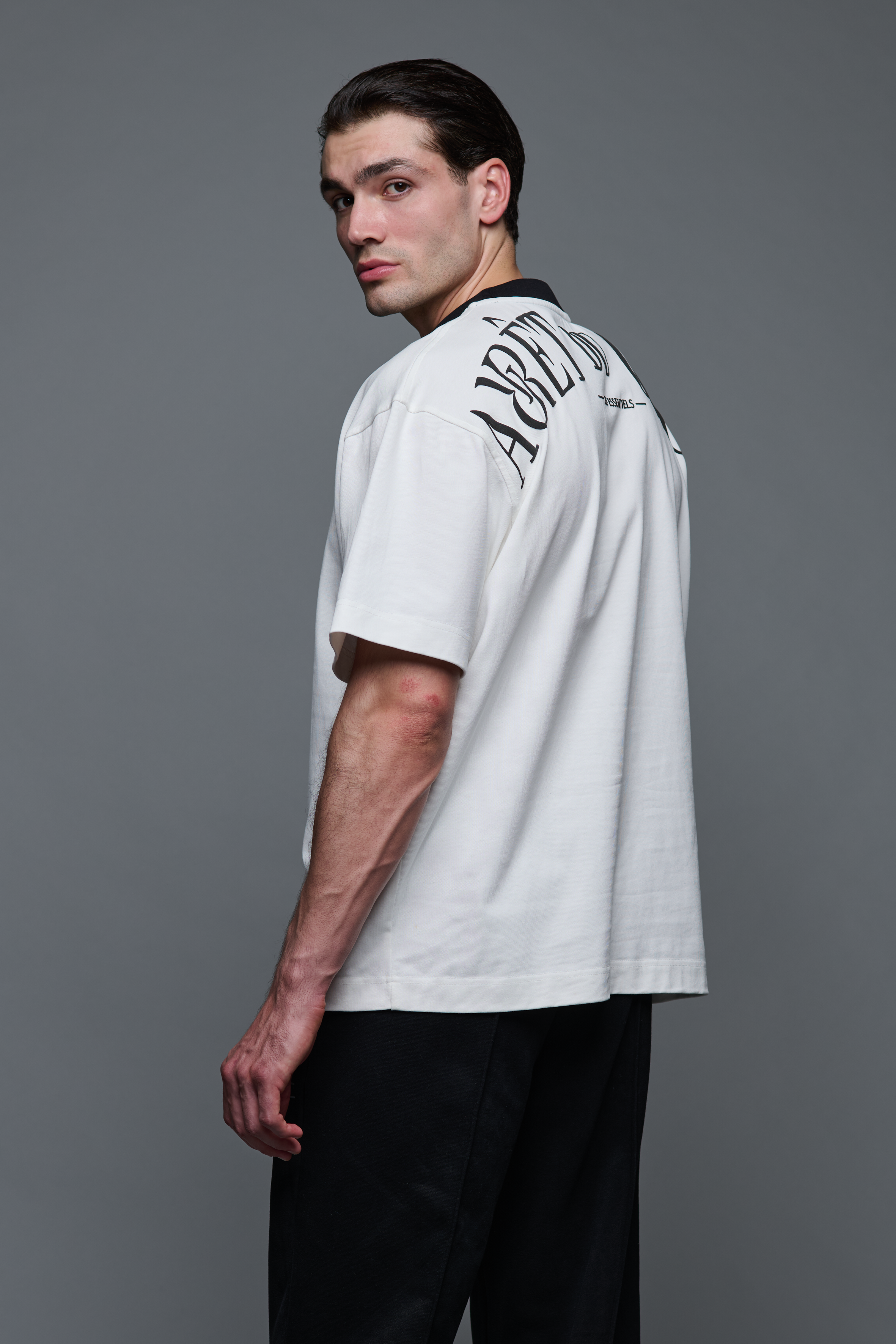 AdC Les Essentiels - Shirt White Black