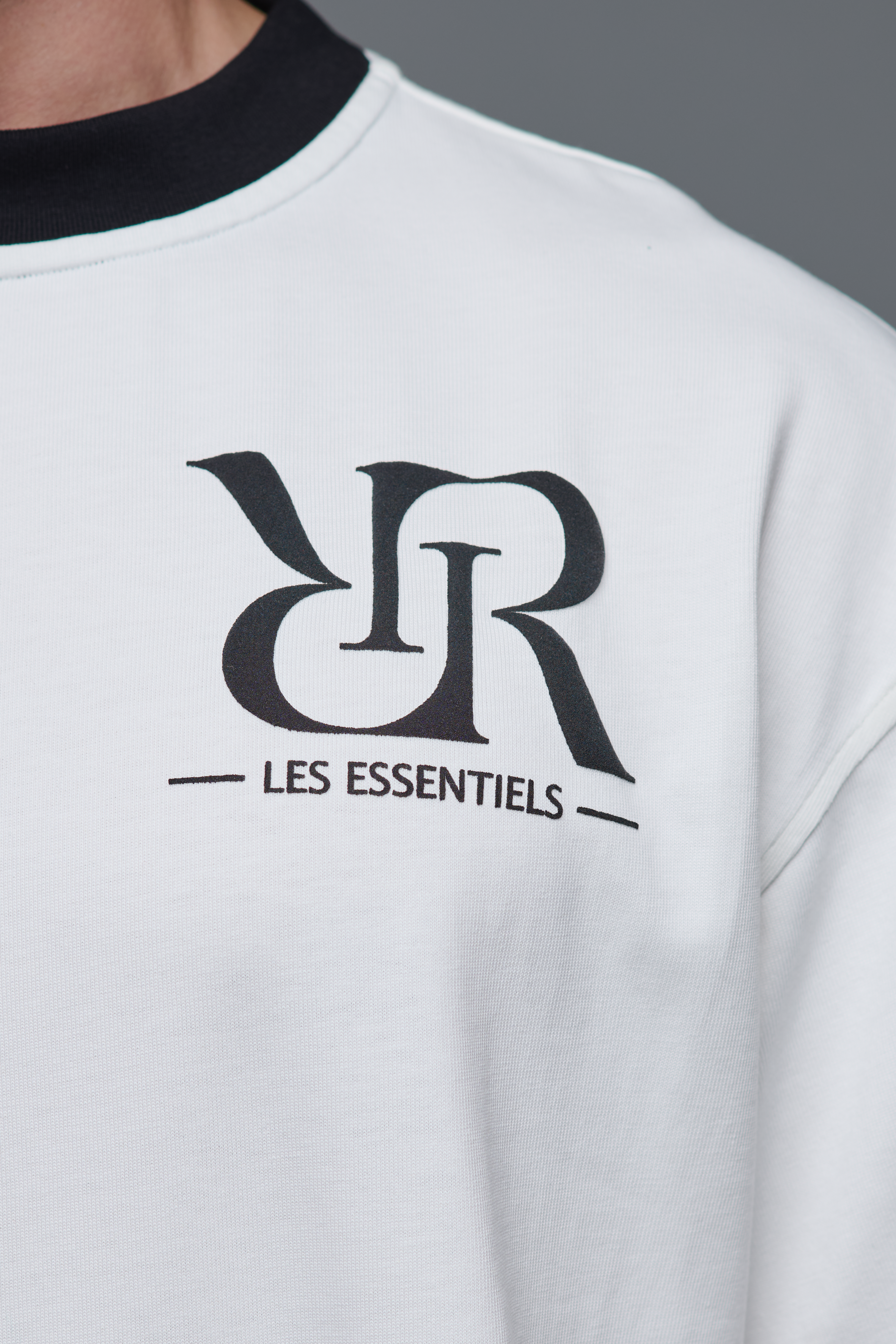 AdC Les Essentiels - Shirt White Black