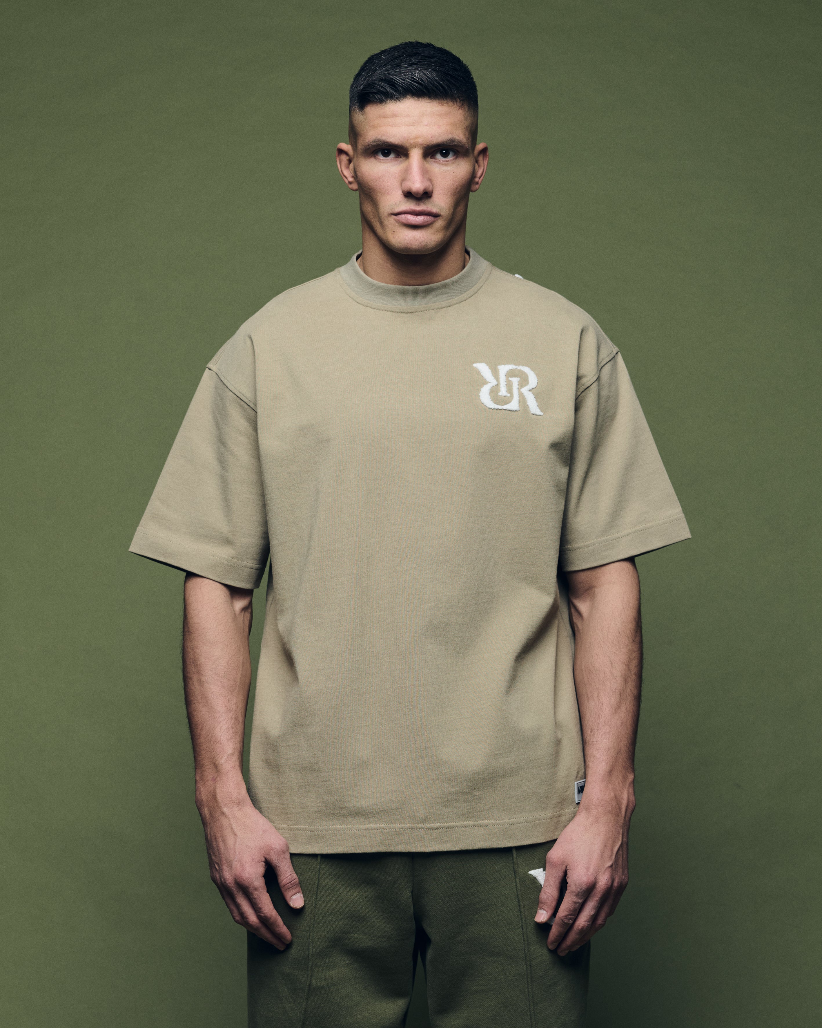 Signature T-Shirt Grey-Mint