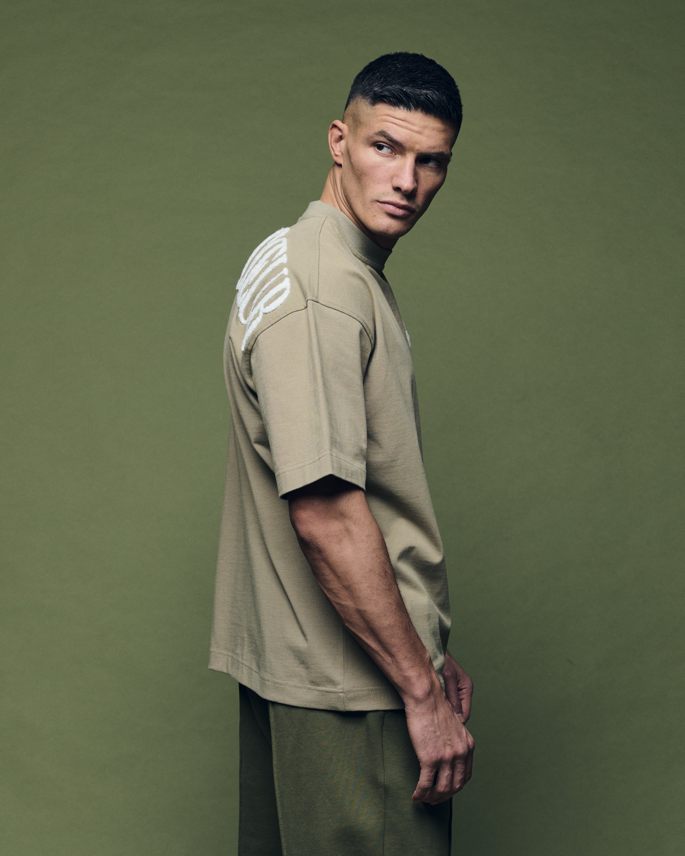 Signature T-Shirt Grey-Mint