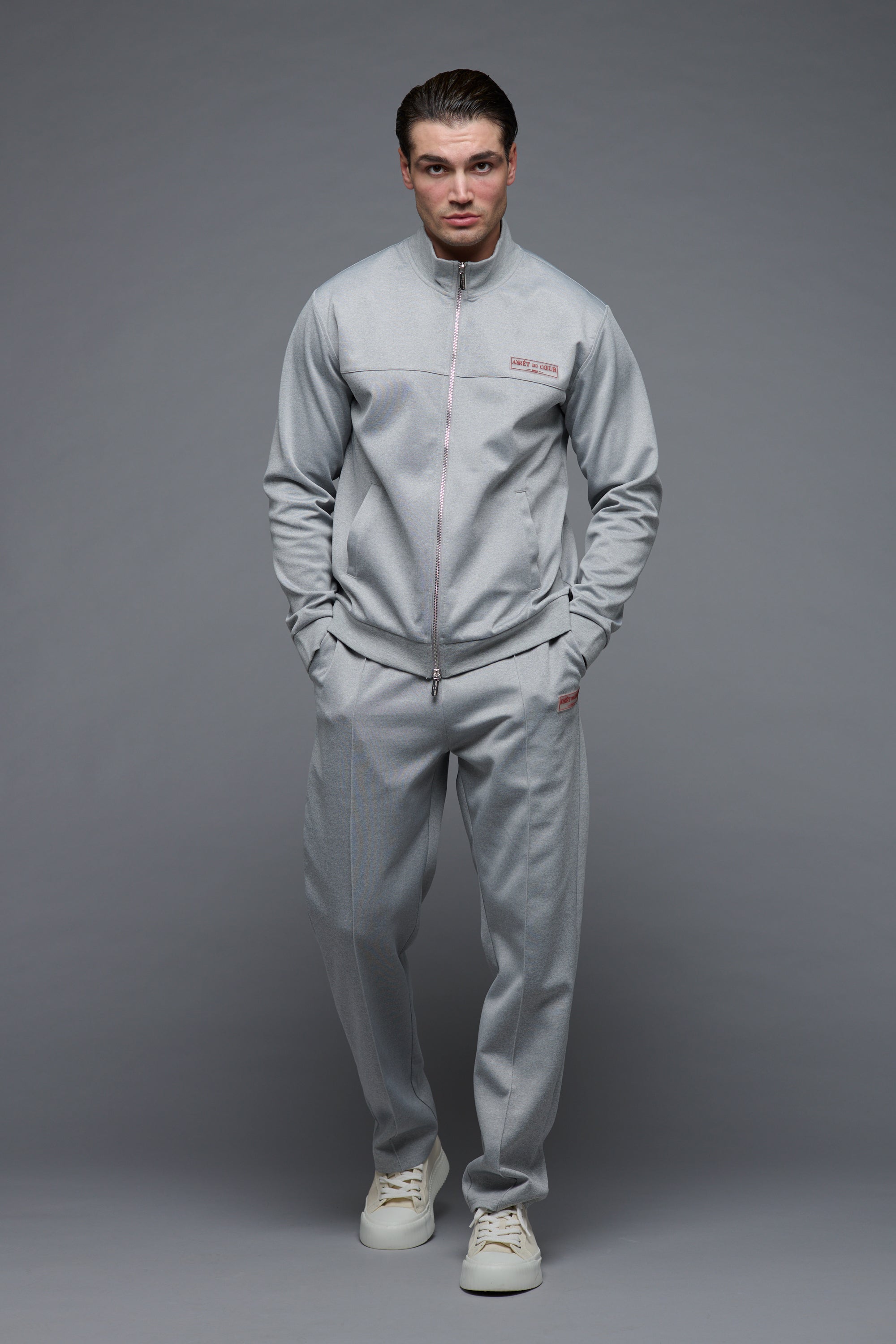 J'adore Suit Jacket - Light Gray Melange