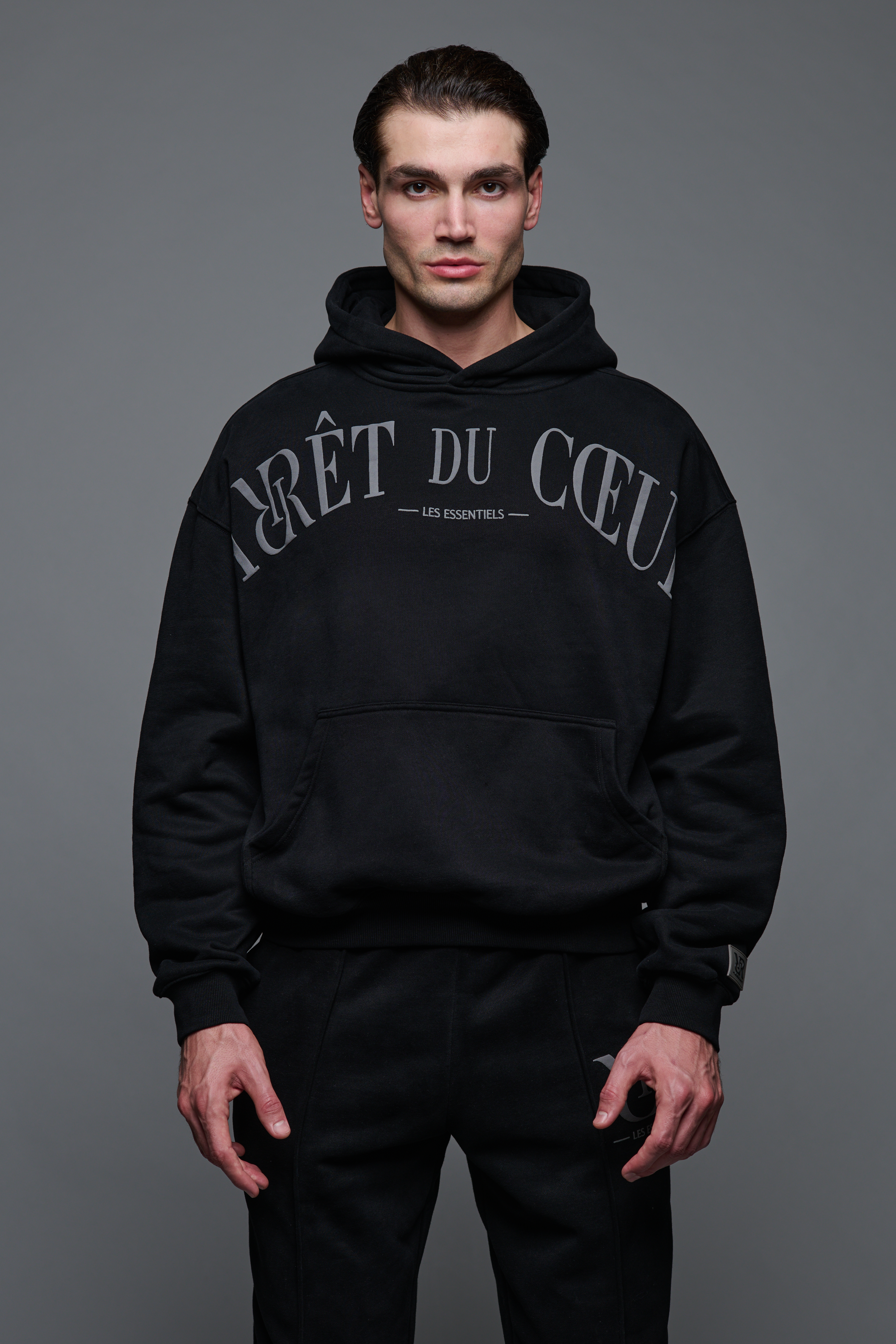 AdC Les Essentiels - Hoodie Black