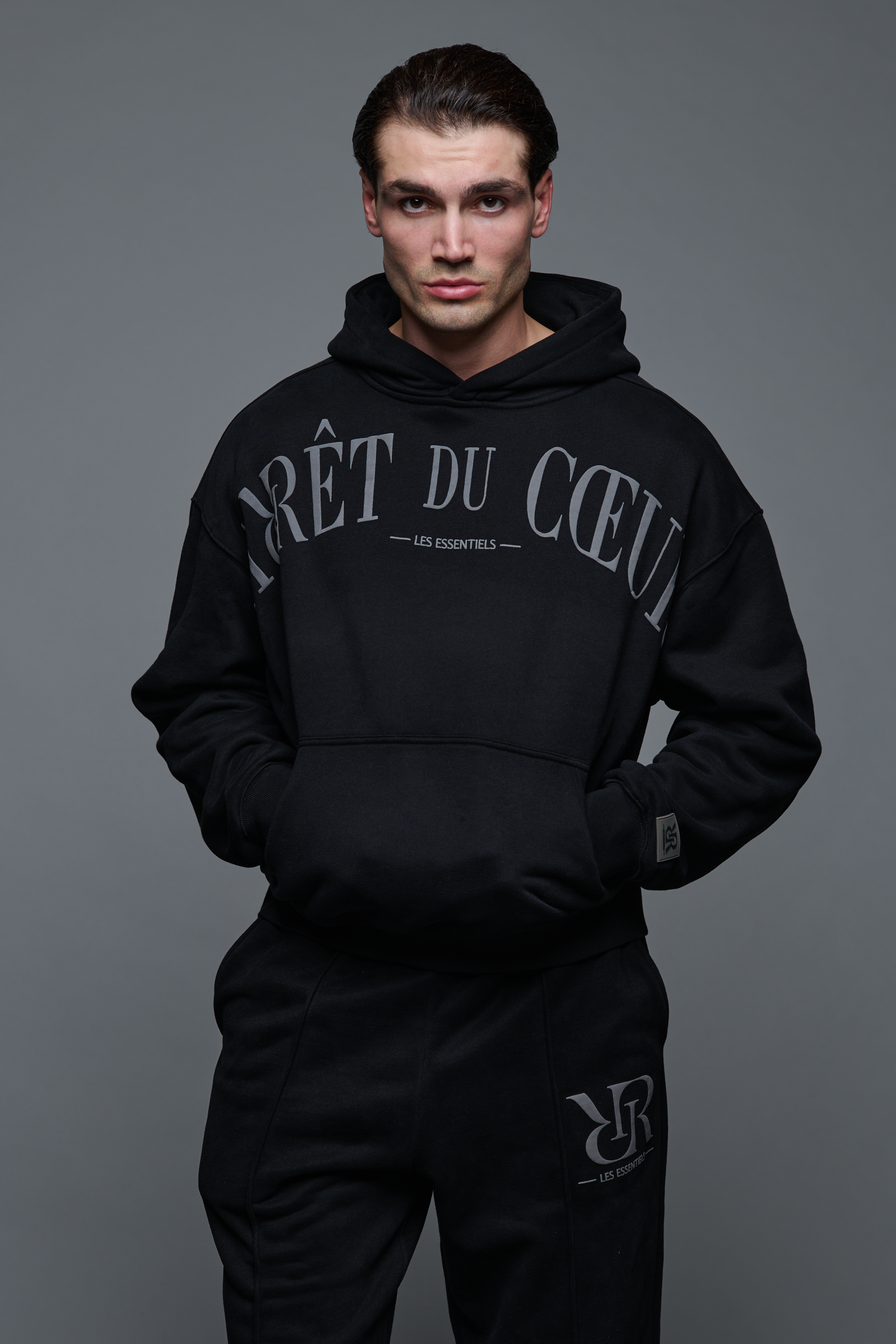 AdC Les Essentiels - Hoodie Black