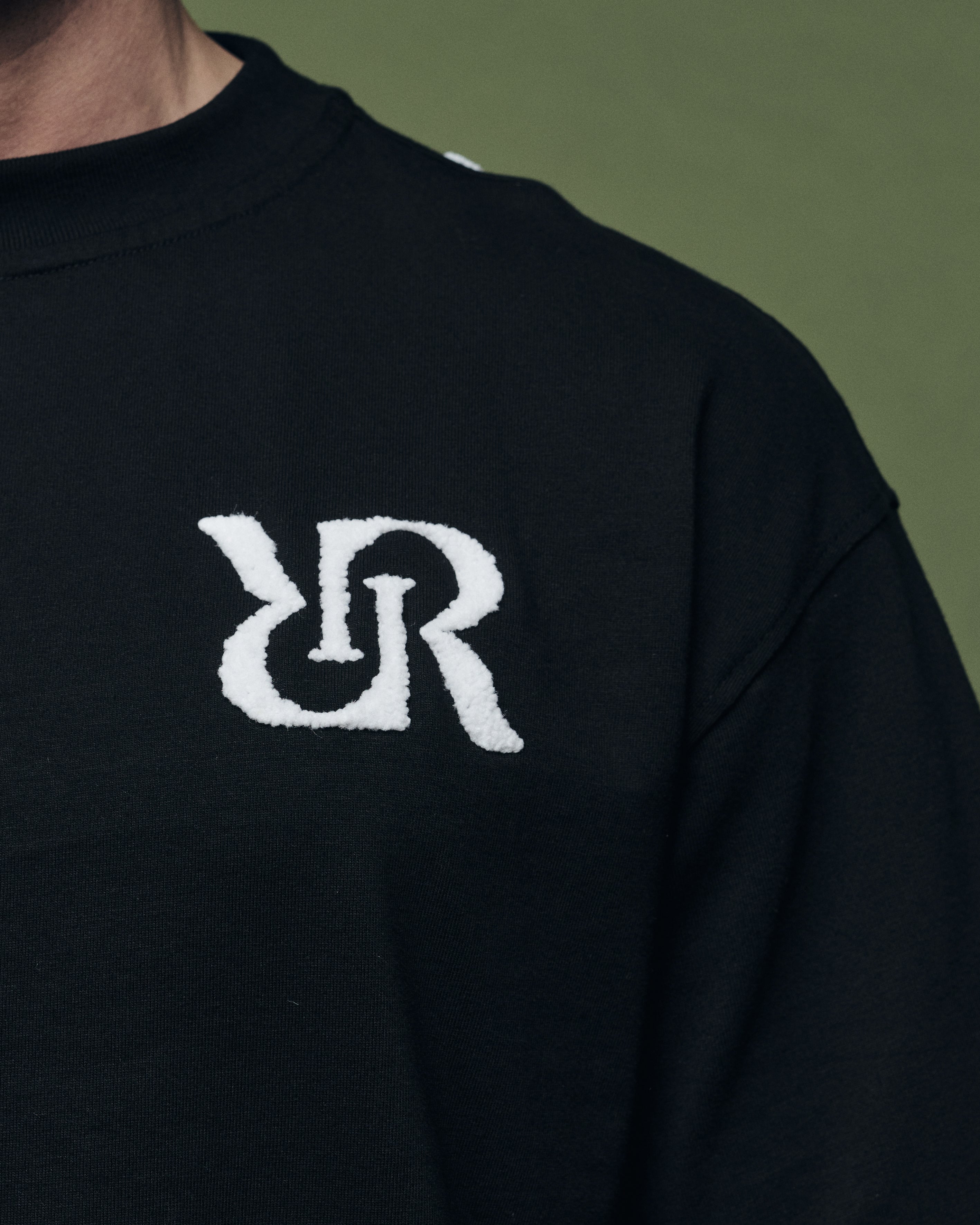 Signature T-Shirt Black Logo White