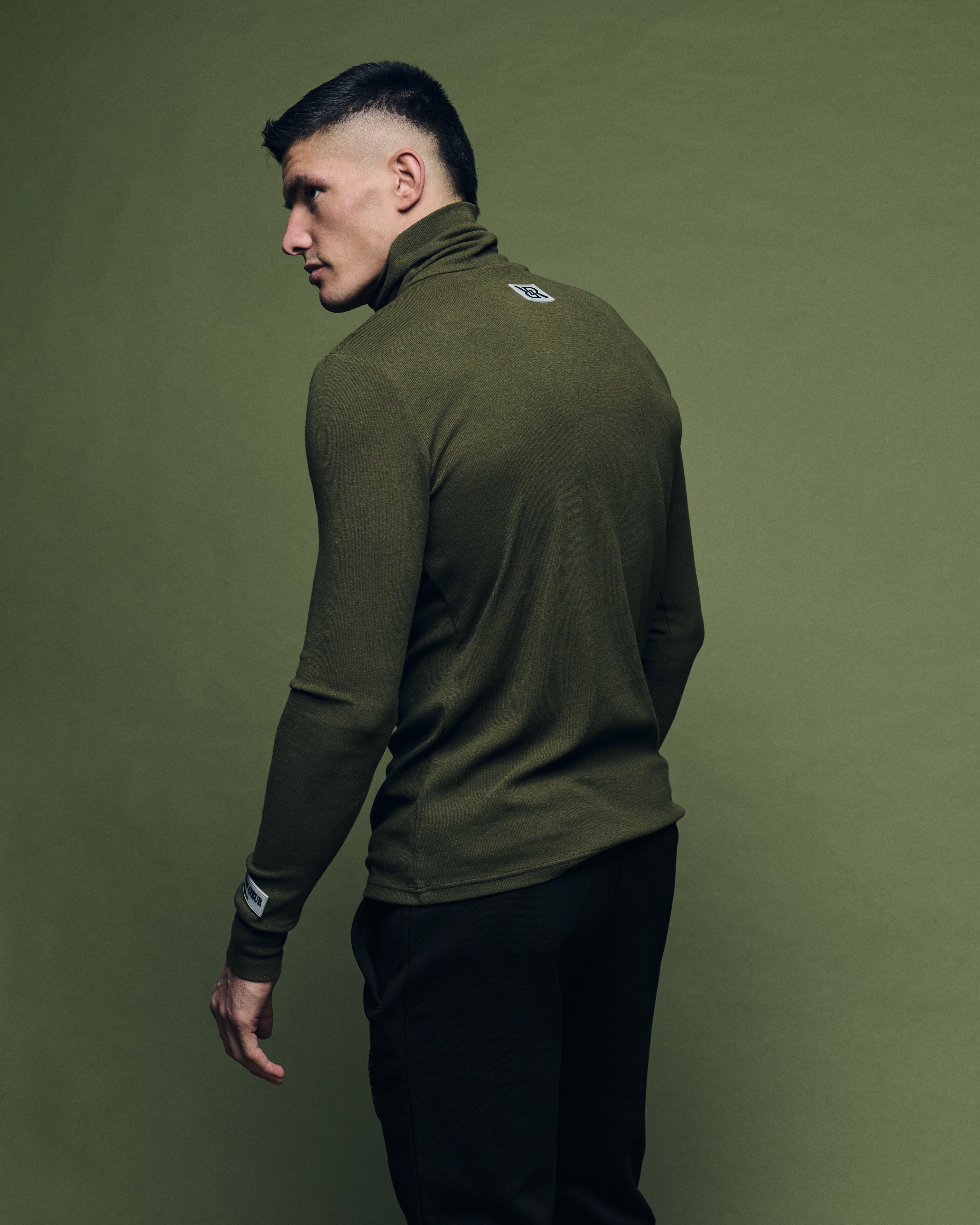 Turtleneck Long Sleeve Olive