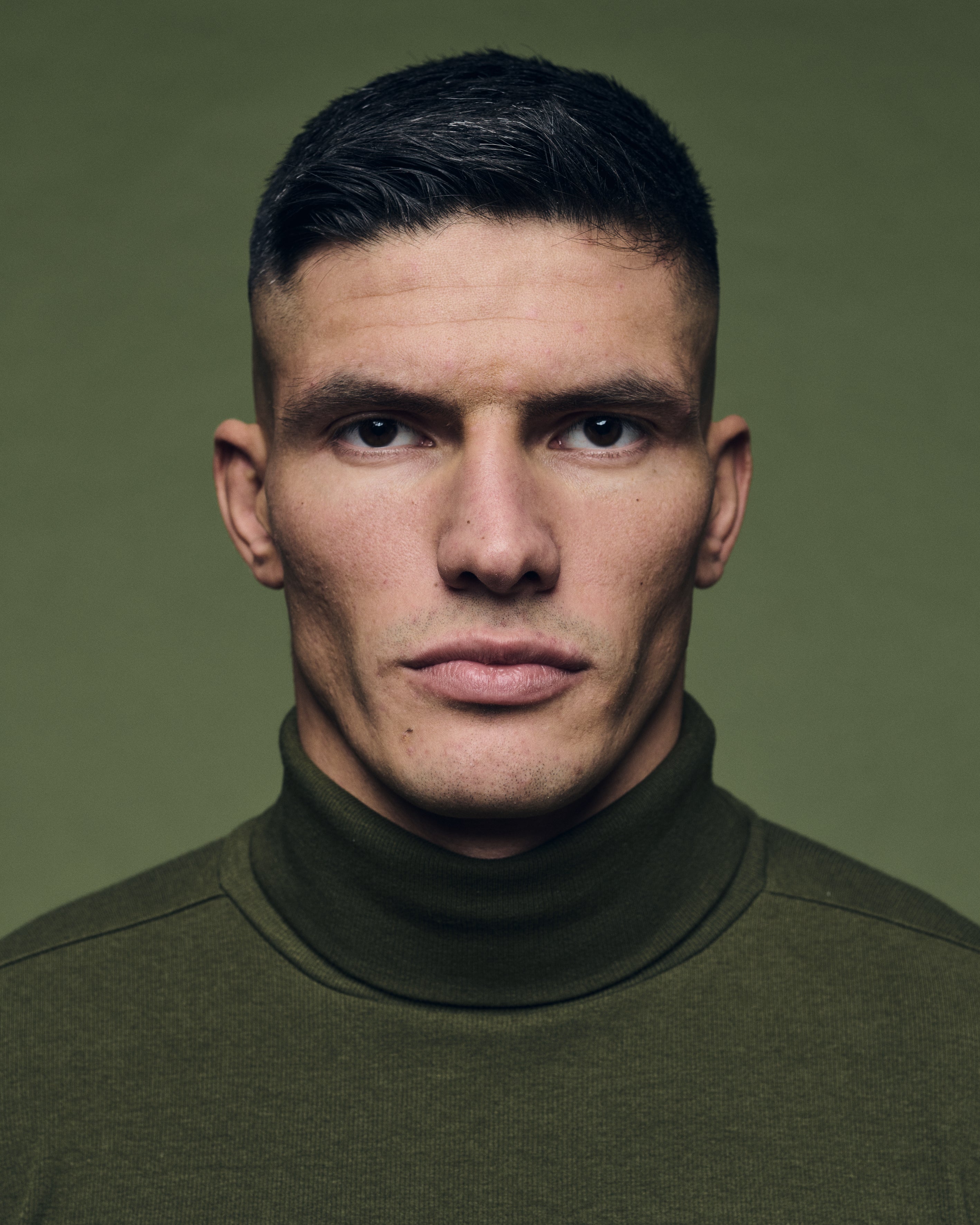 Turtleneck Long Sleeve Olive