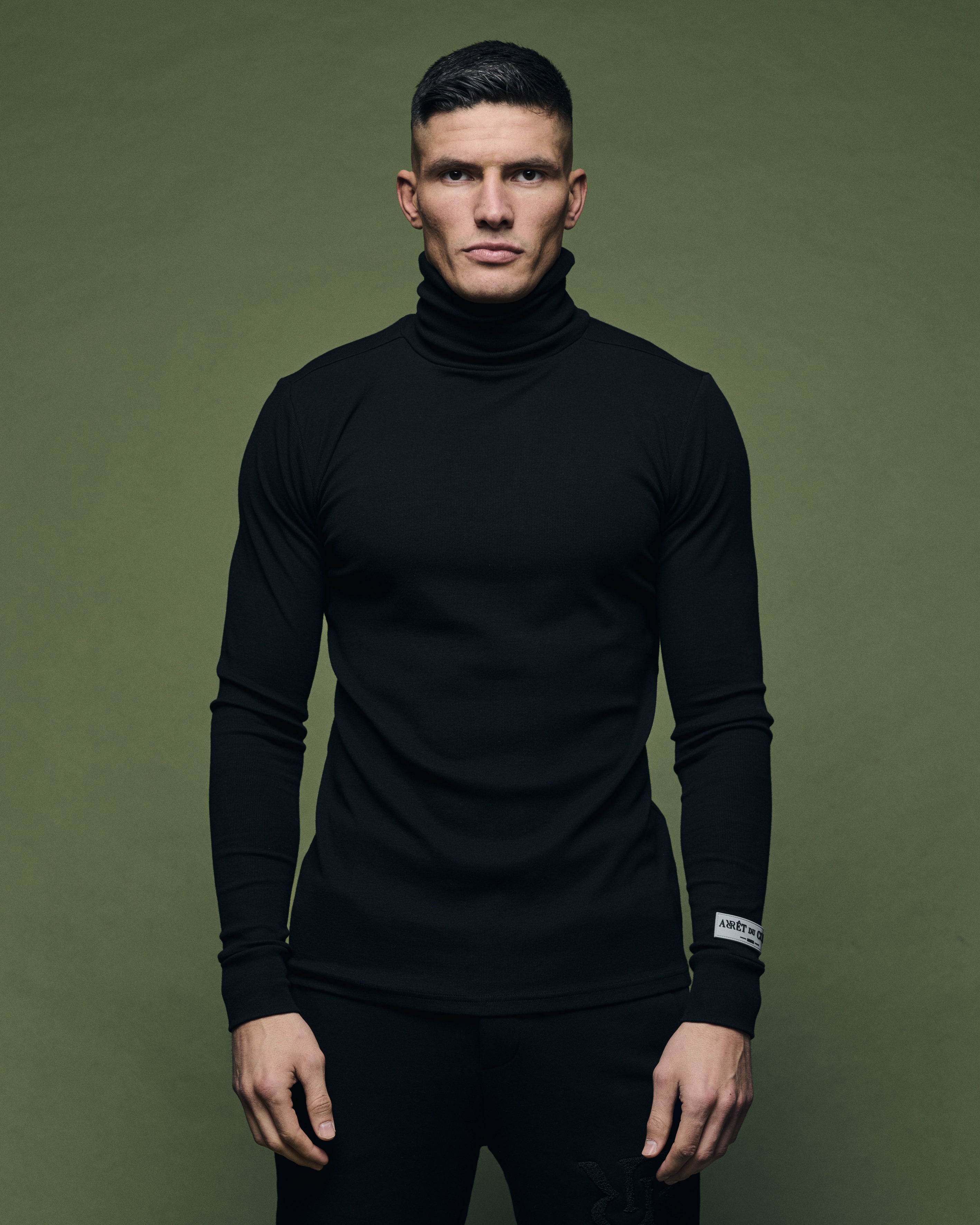 Turtleneck Long Sleeve Black