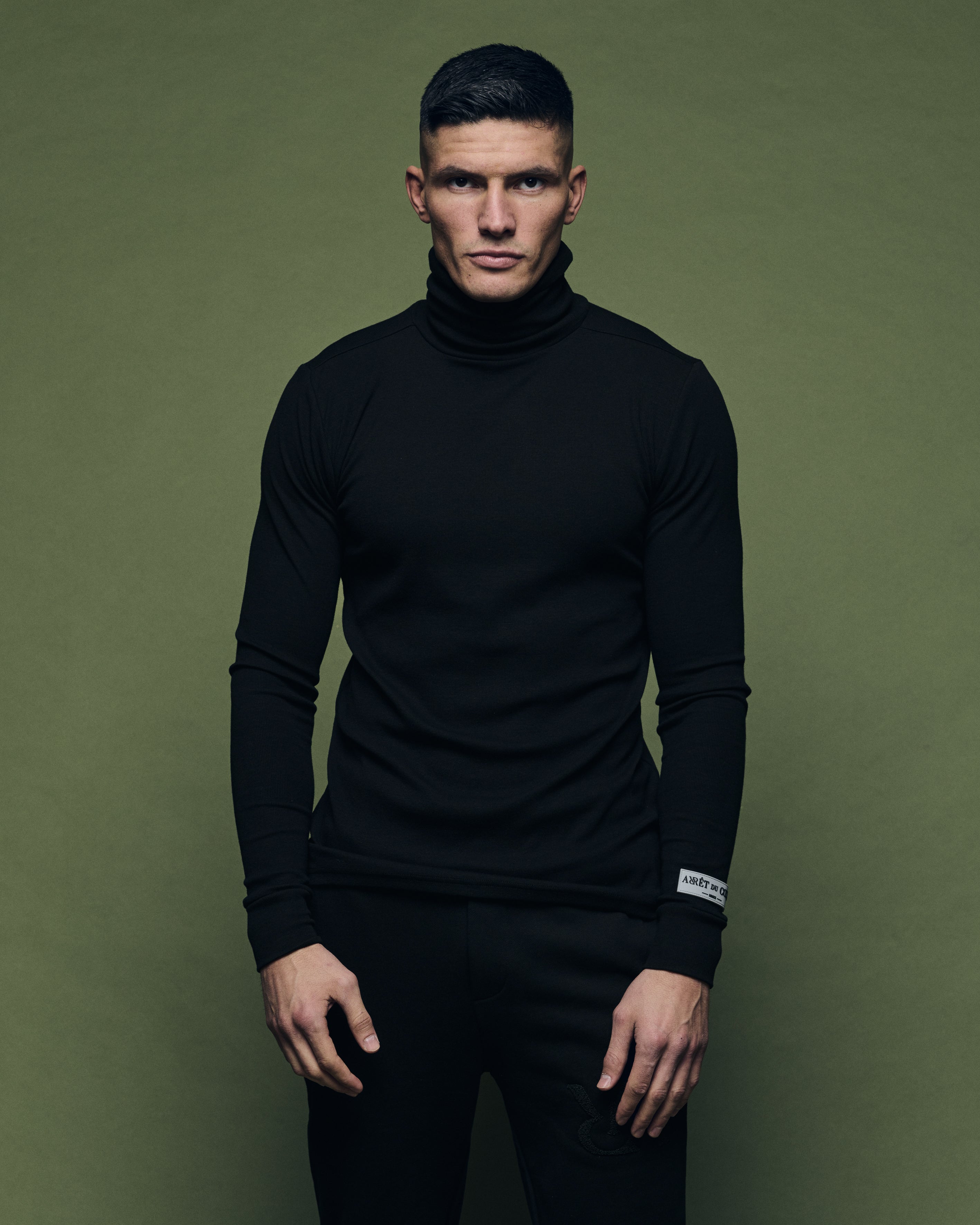 Turtleneck Long Sleeve Black