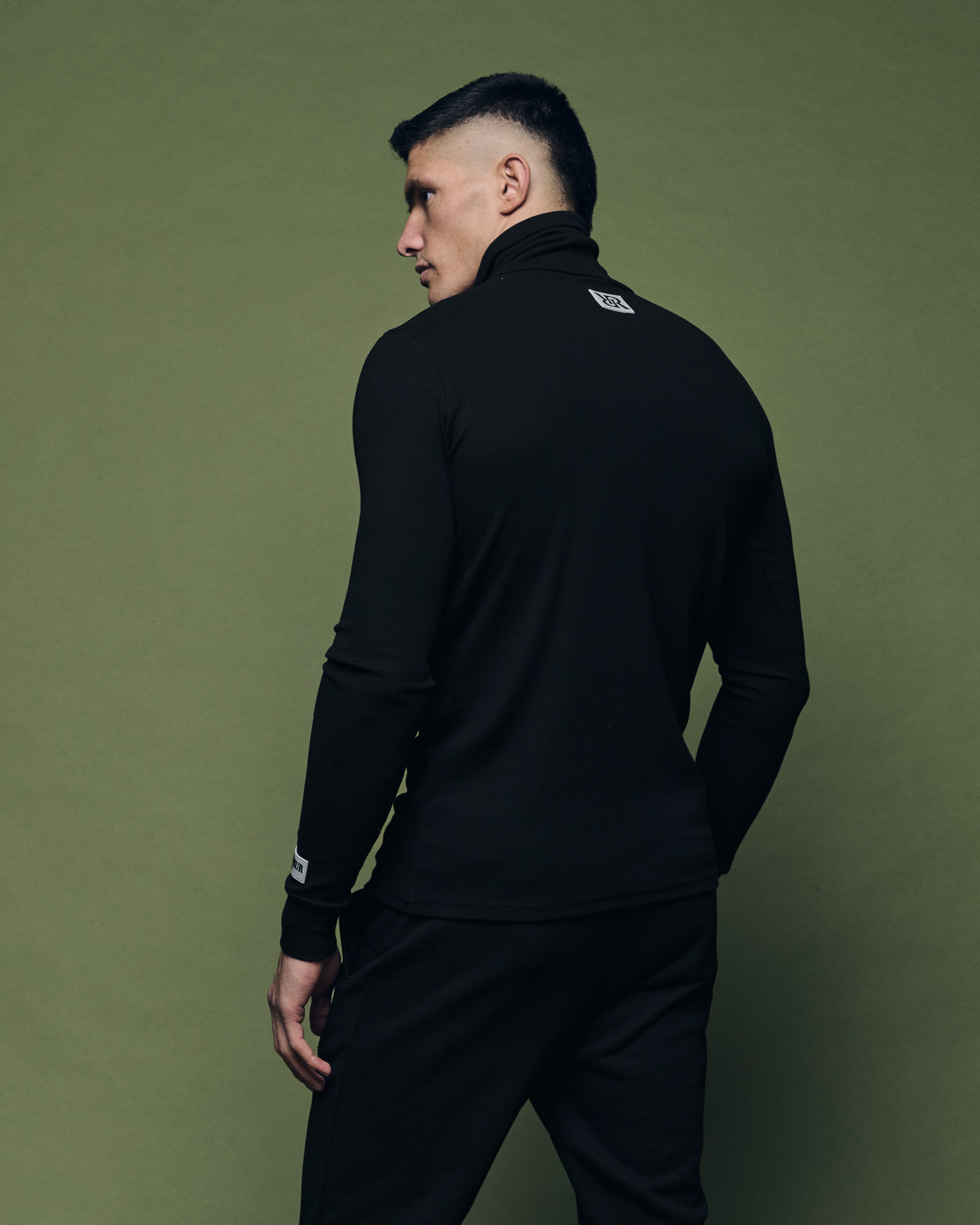 Turtleneck Long Sleeve Black