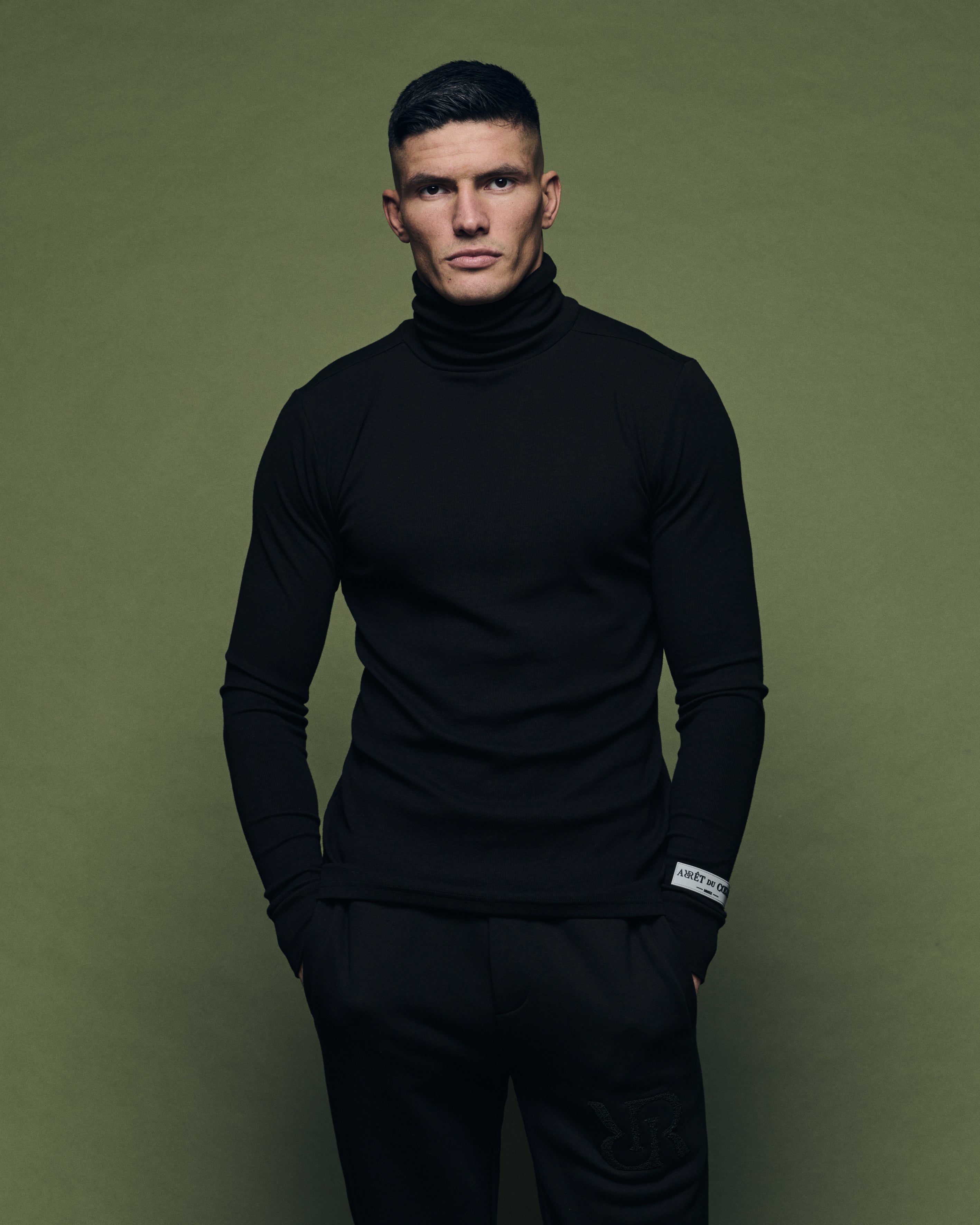 Turtleneck Long Sleeve Black