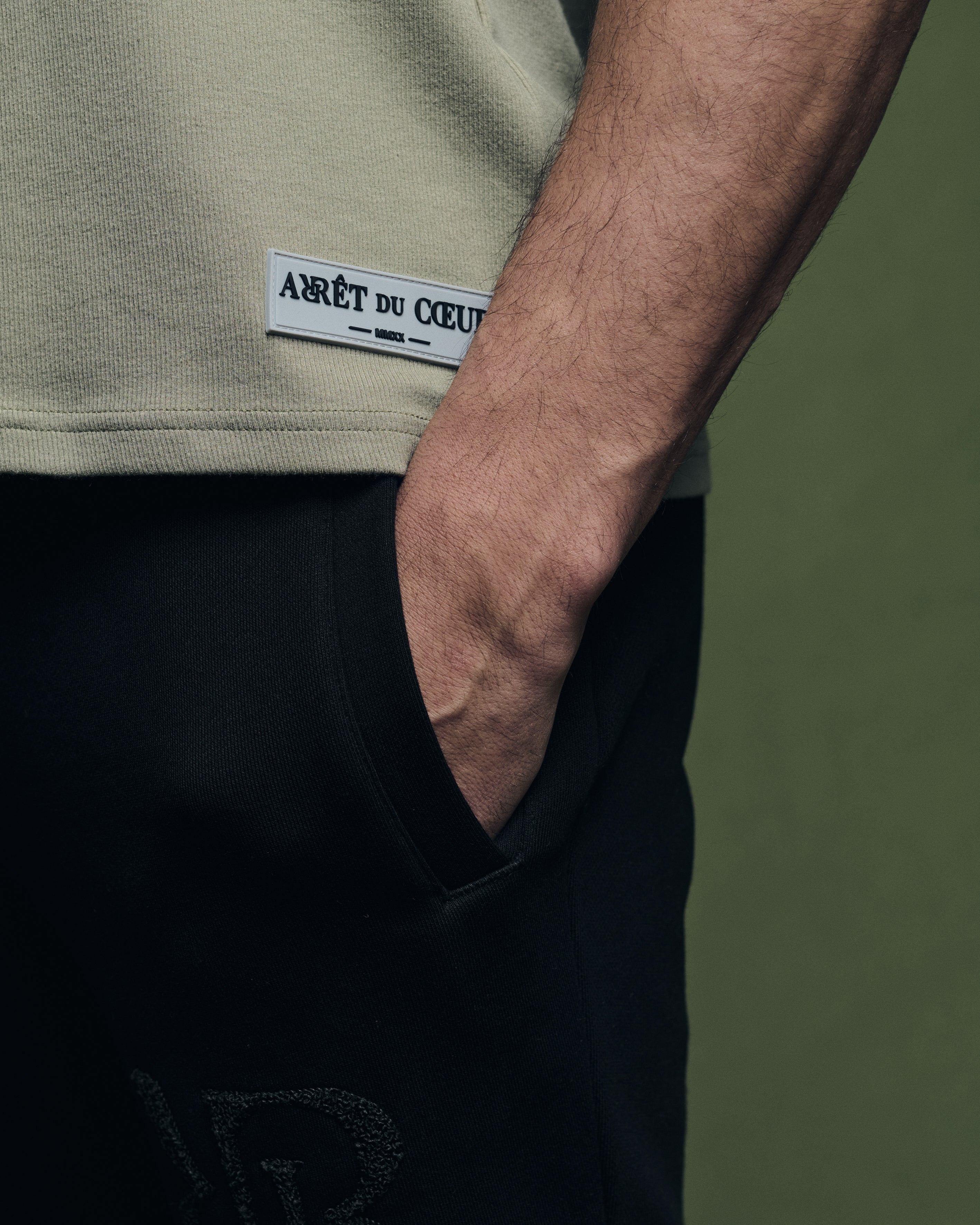 Slim fit shirt mint-grey