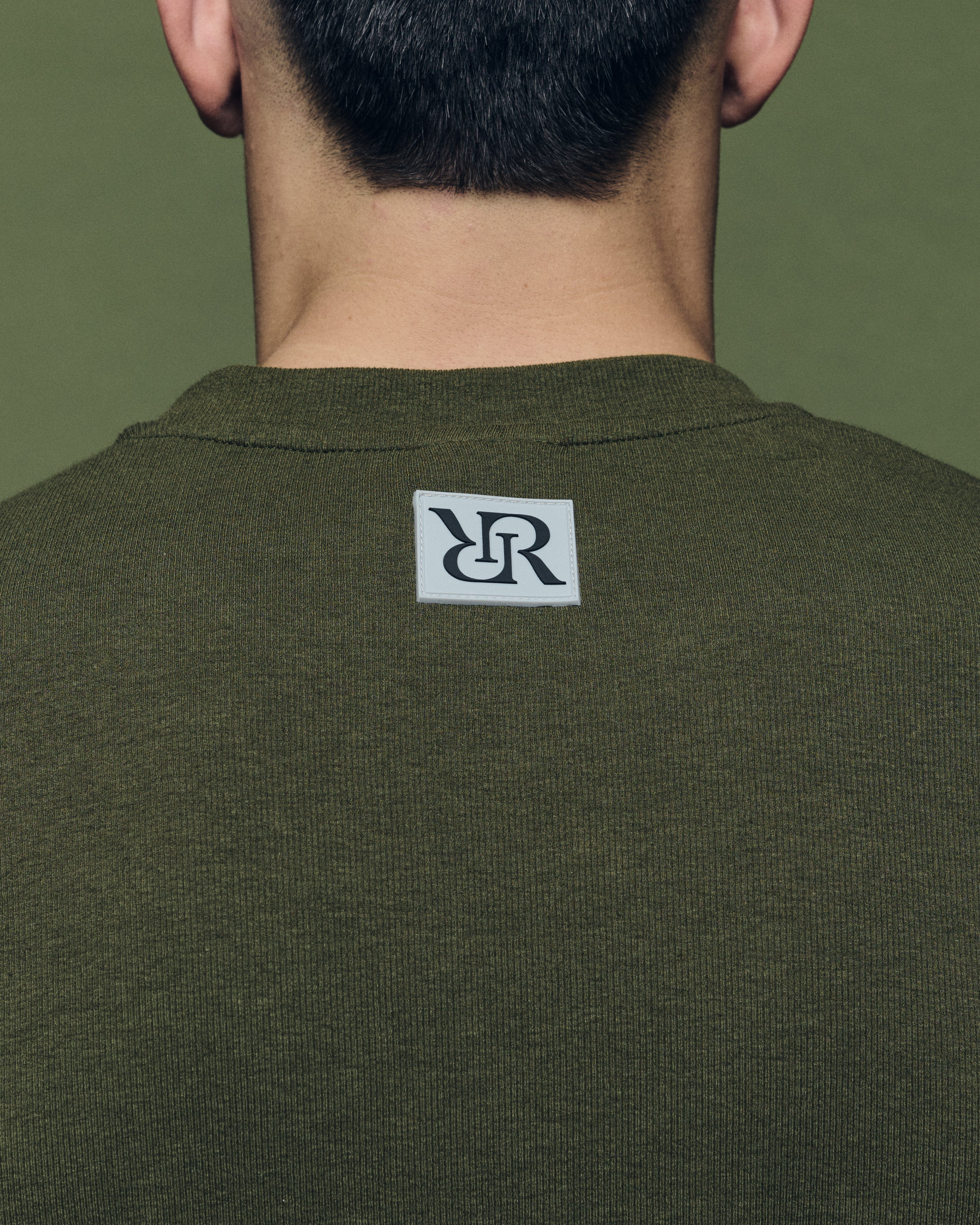 Slim fit shirt olive