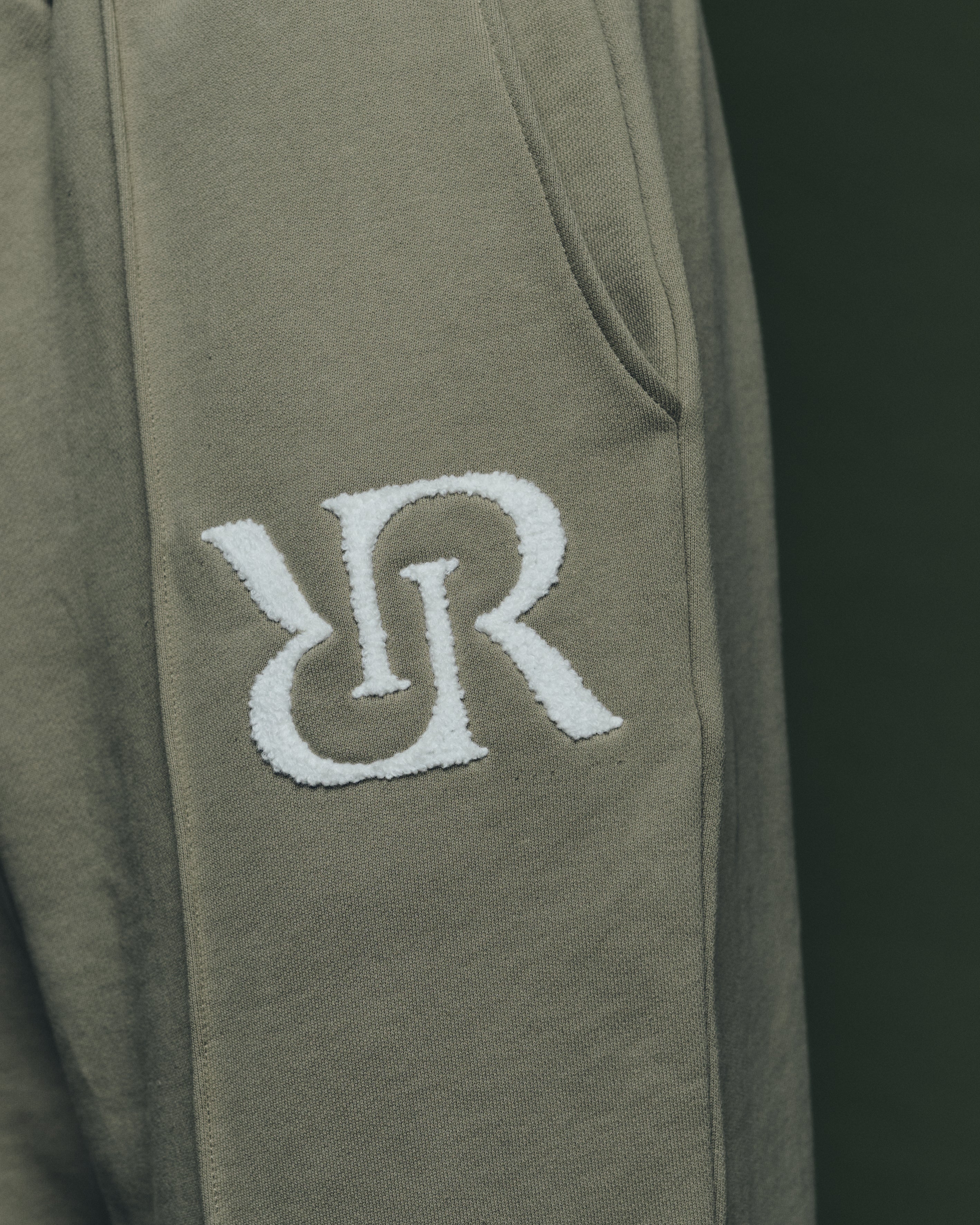 Jogger Wide-Leg Grey-Mint