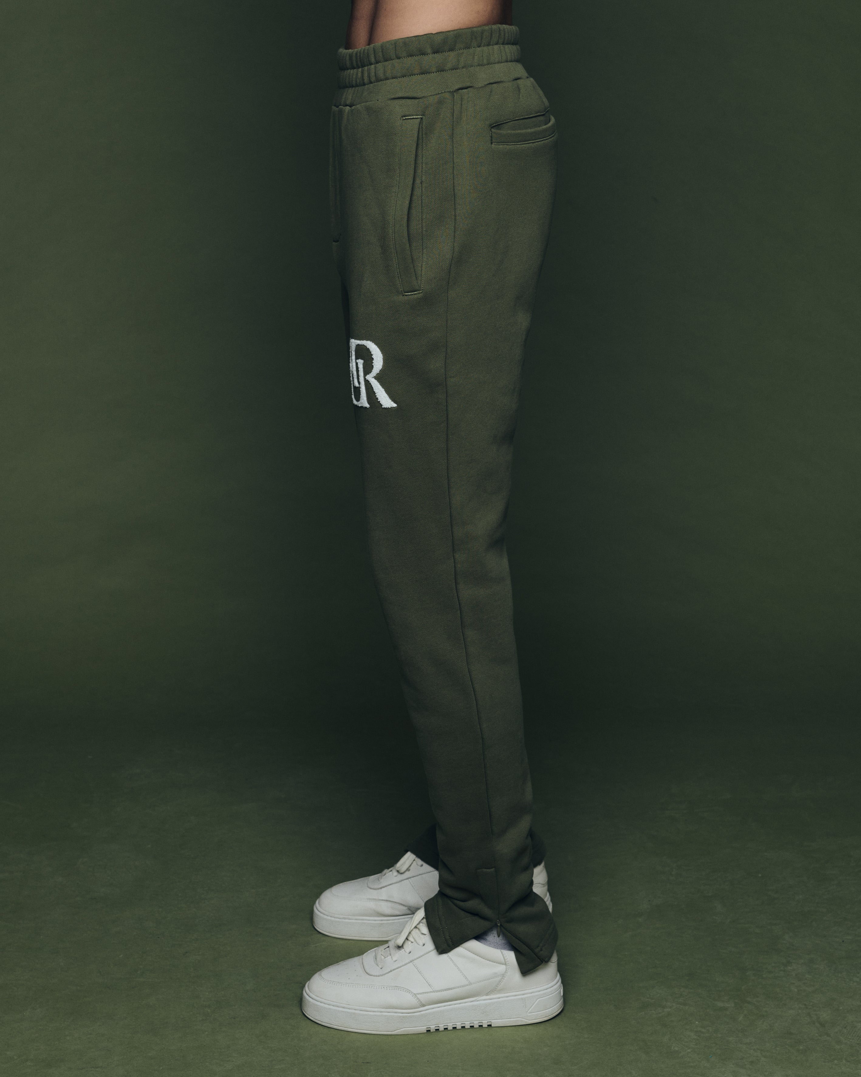 Jogger slim fit olive