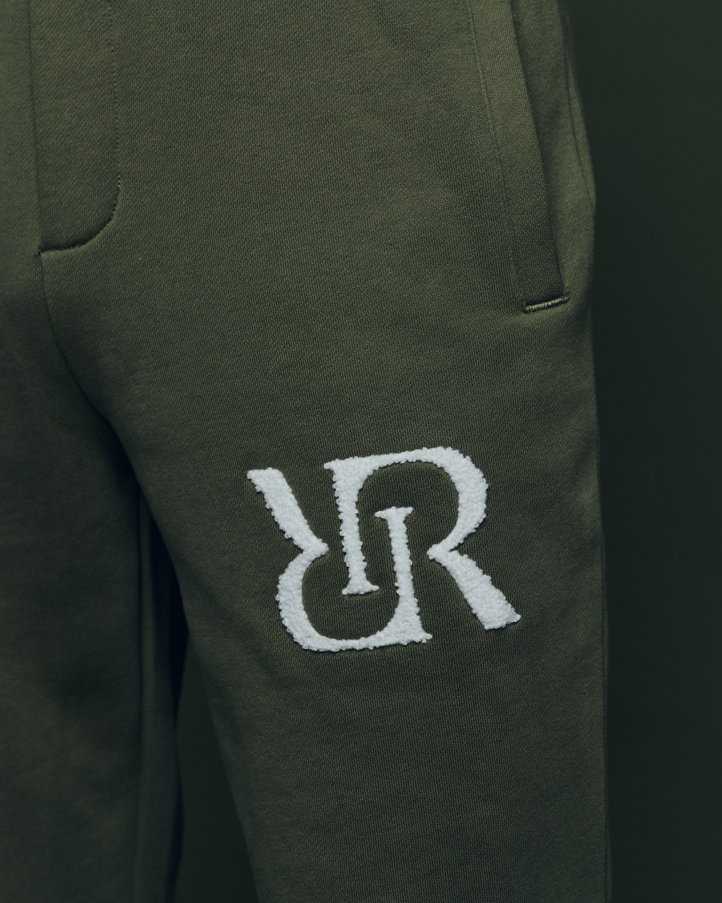 Jogger slim fit olive