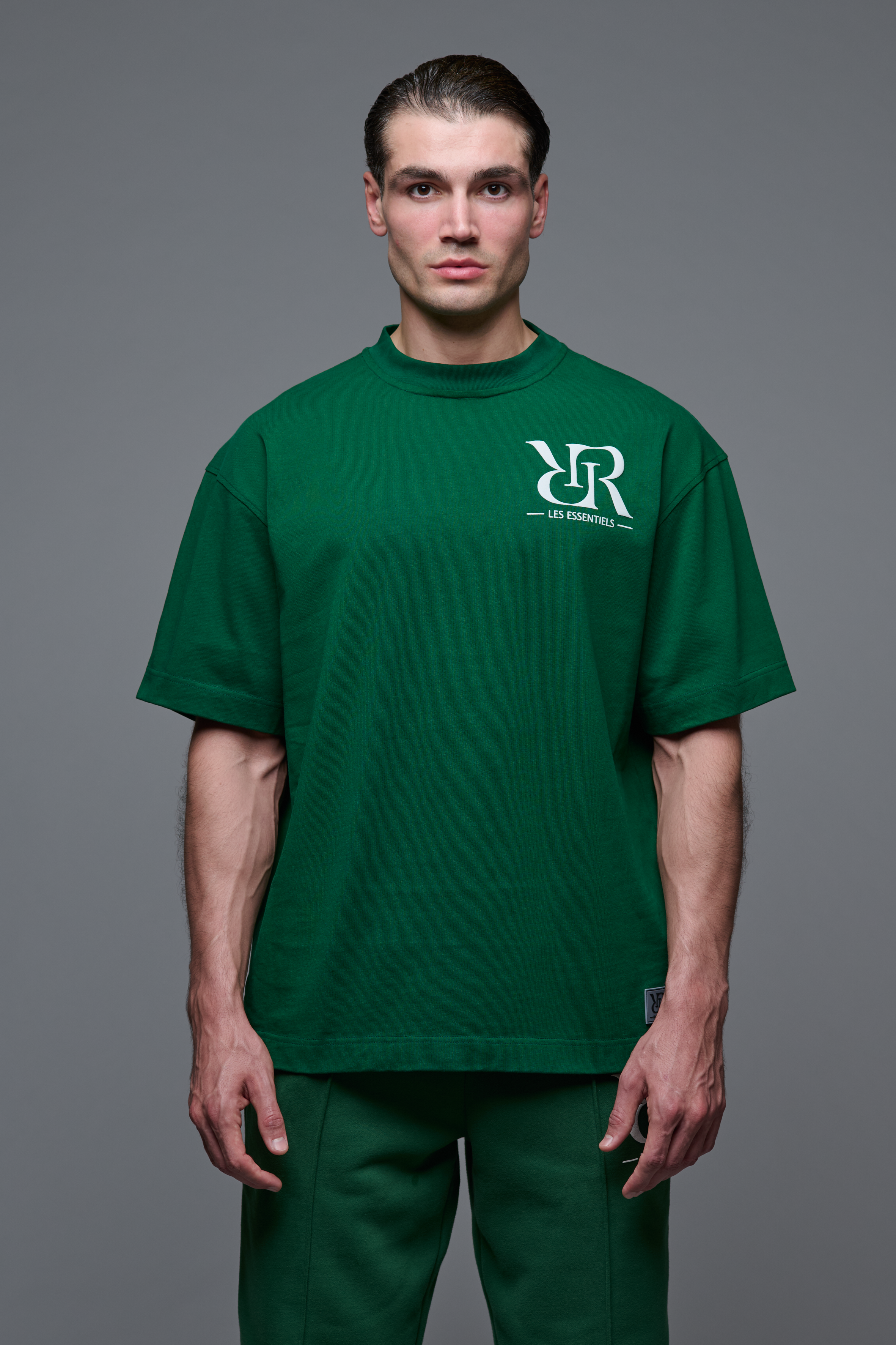 AdC Les Essentiels - Shirt Grün