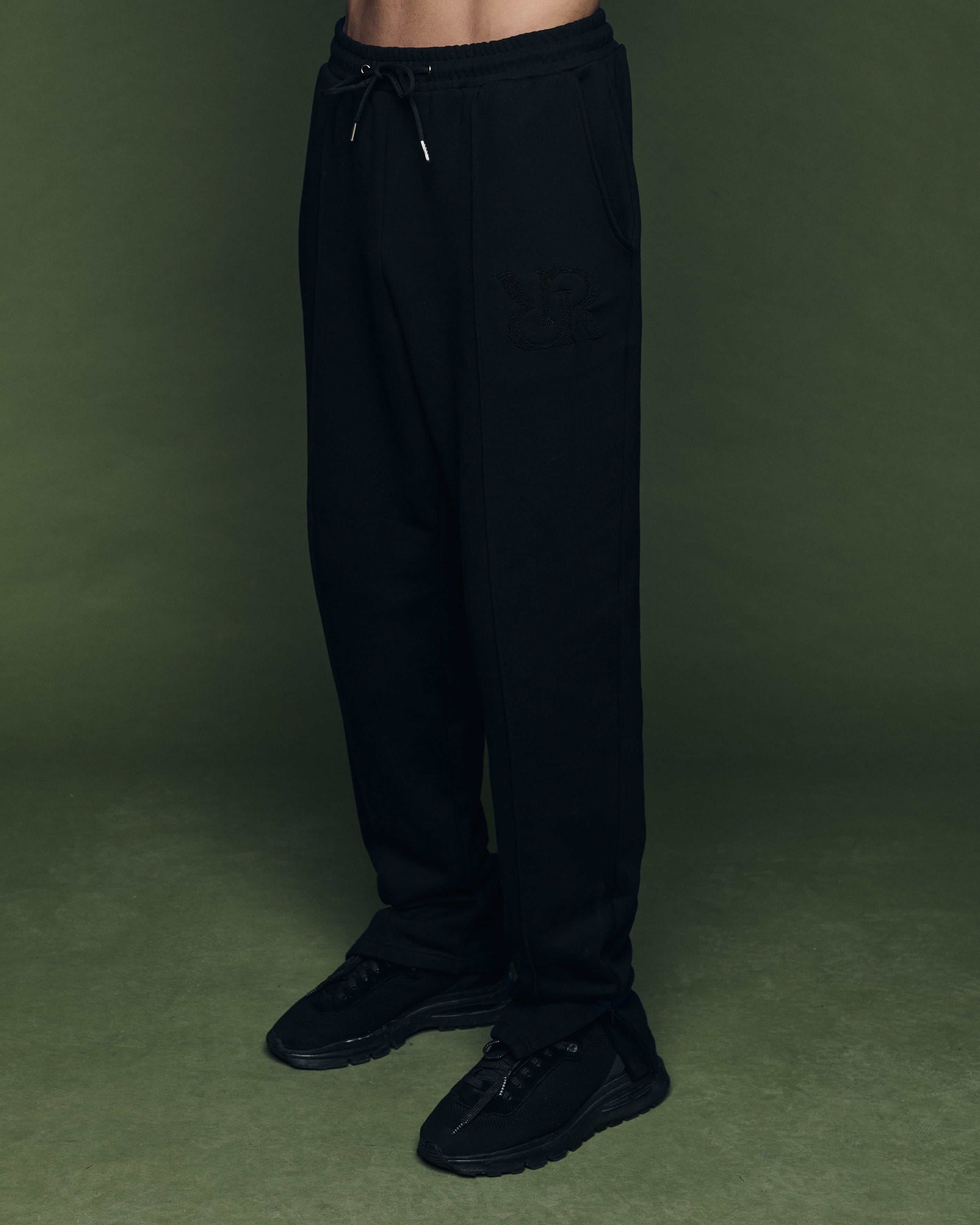 Jogger Wide-Leg Black