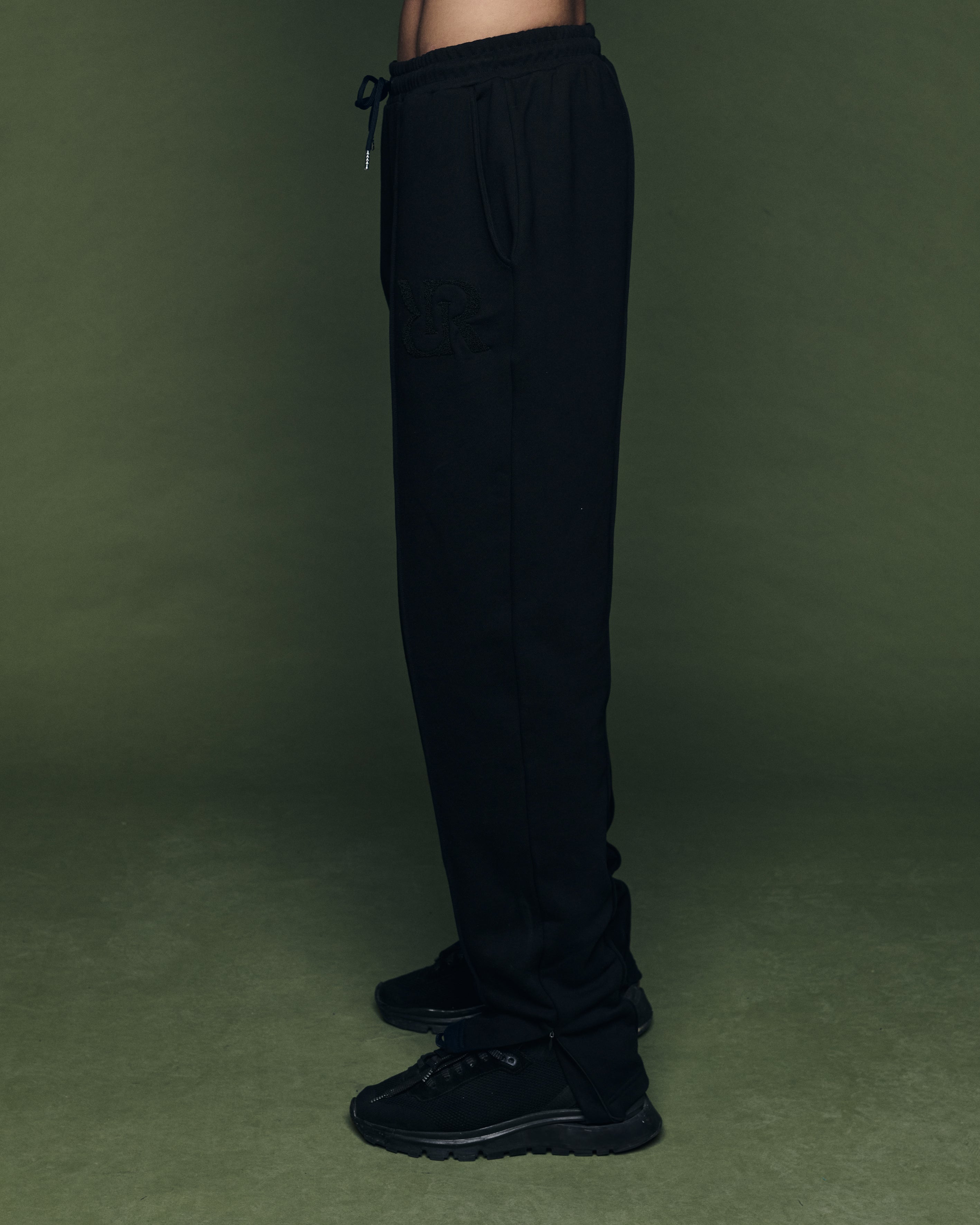 Jogger Wide-Leg Black