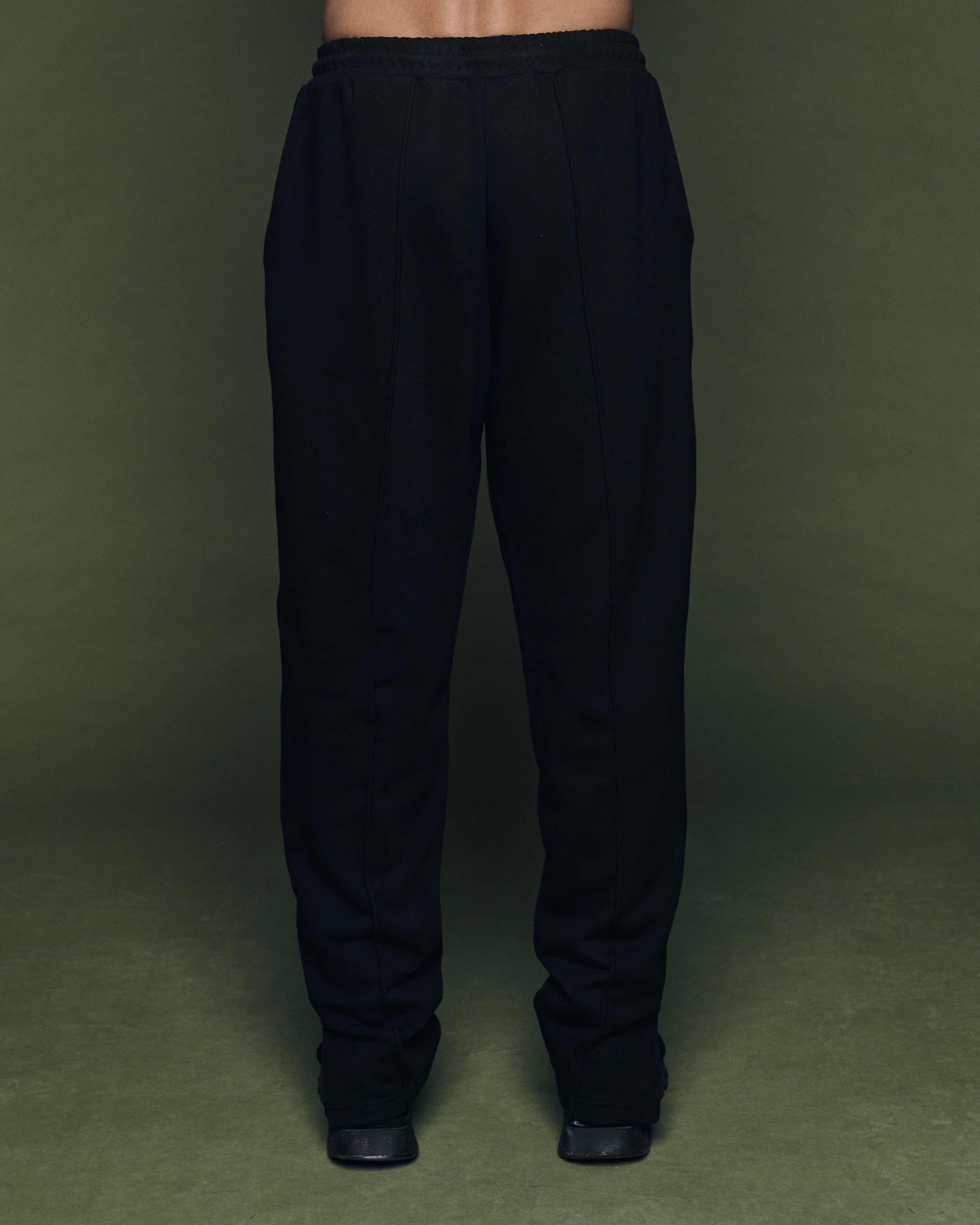 Jogger Wide-Leg Black