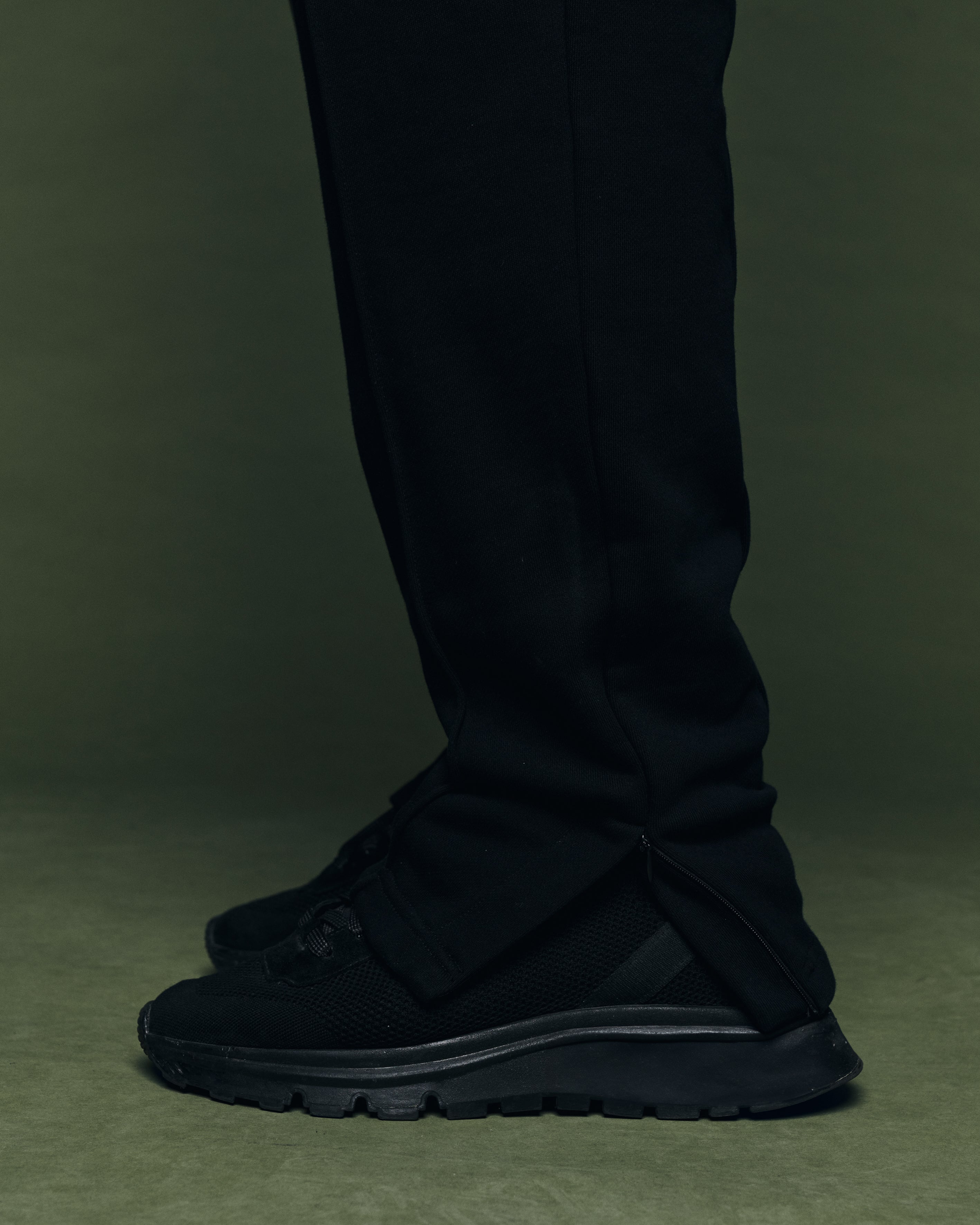 Jogger Wide-Leg Black