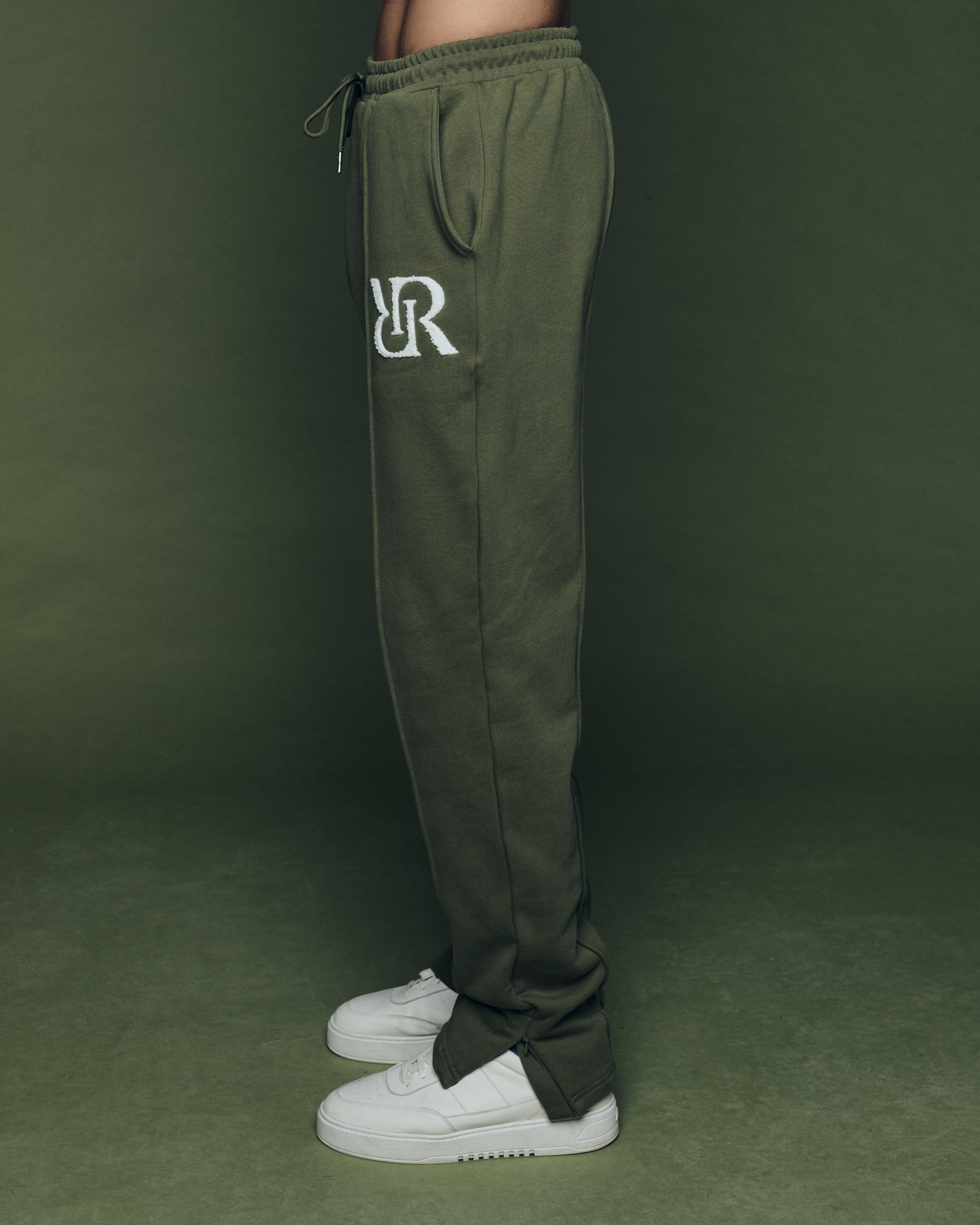 Jogger Wide-Leg Olive