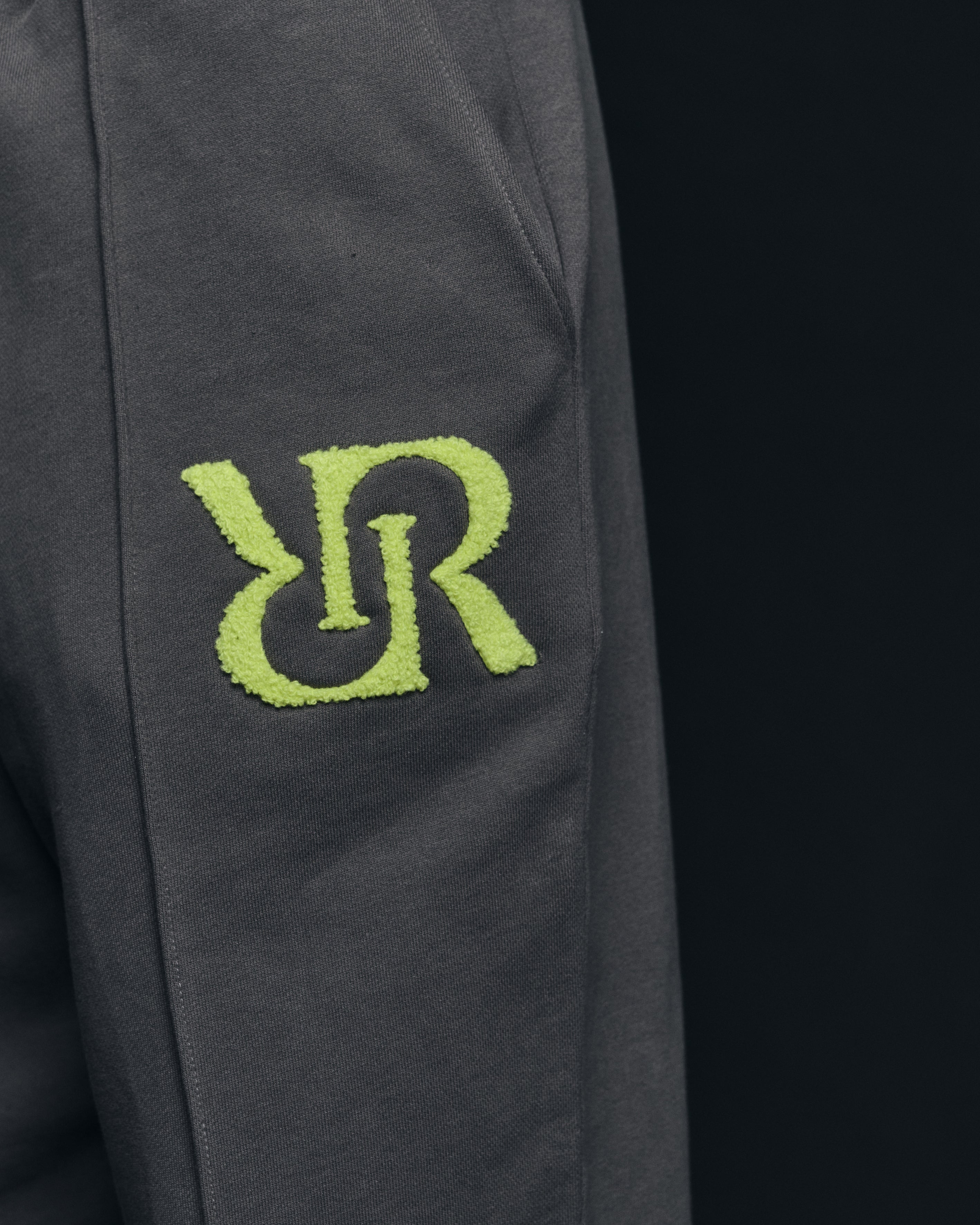 Wide-Leg Jogger Dark Grey