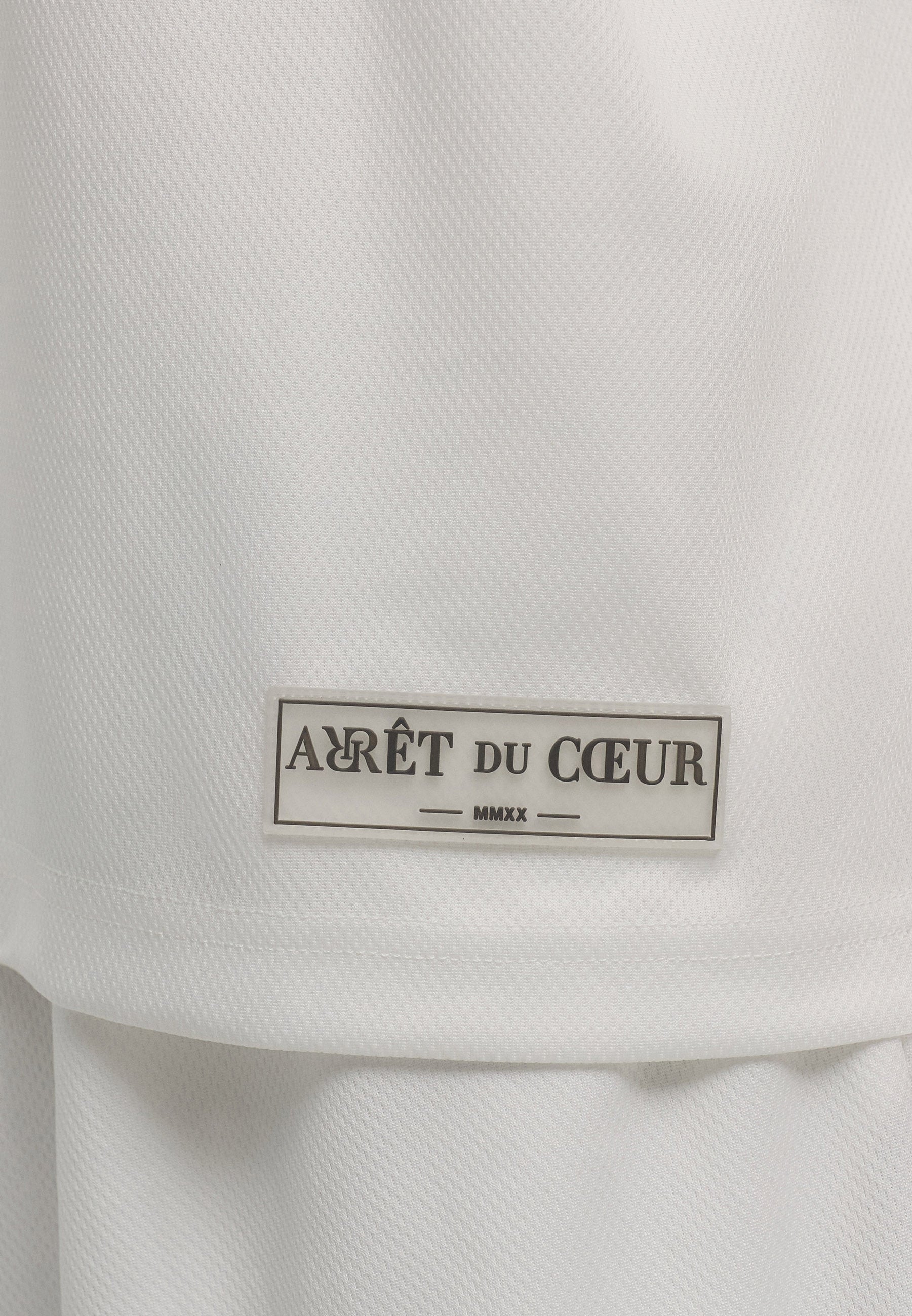 Jersey Shirt - round neck White