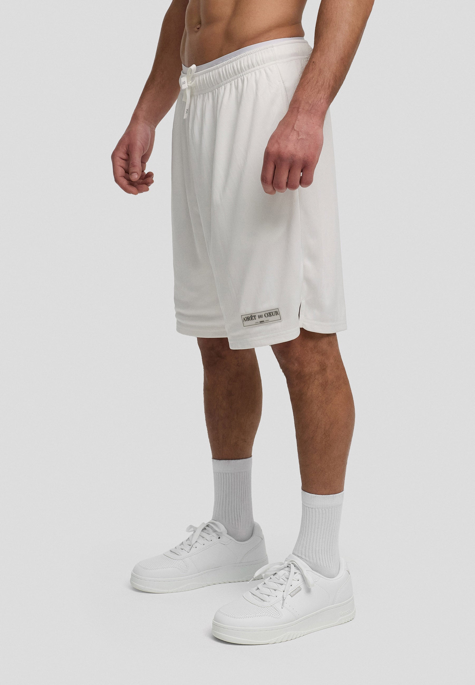 Jersey Shorts - White