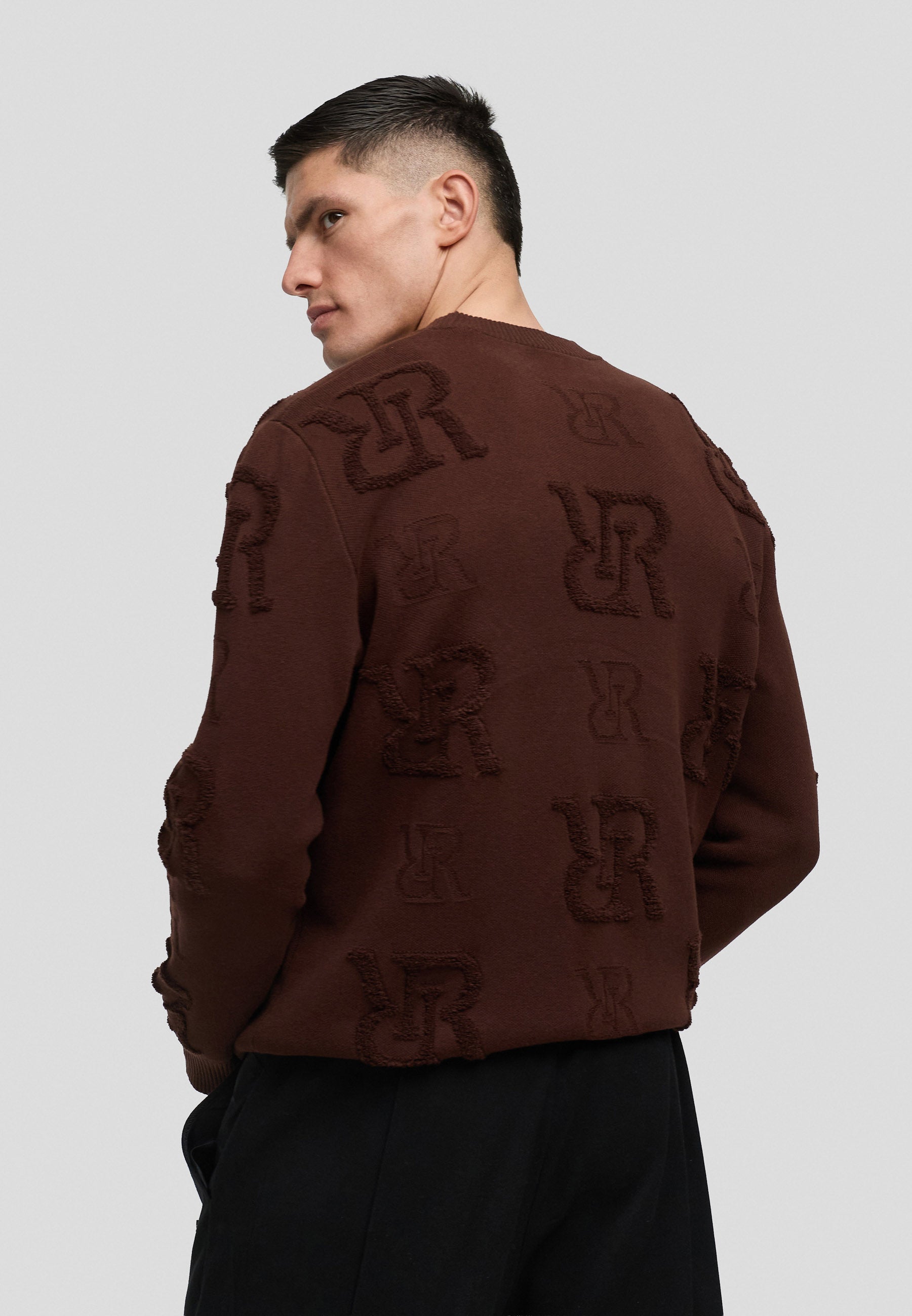 Signature Sweater - brown