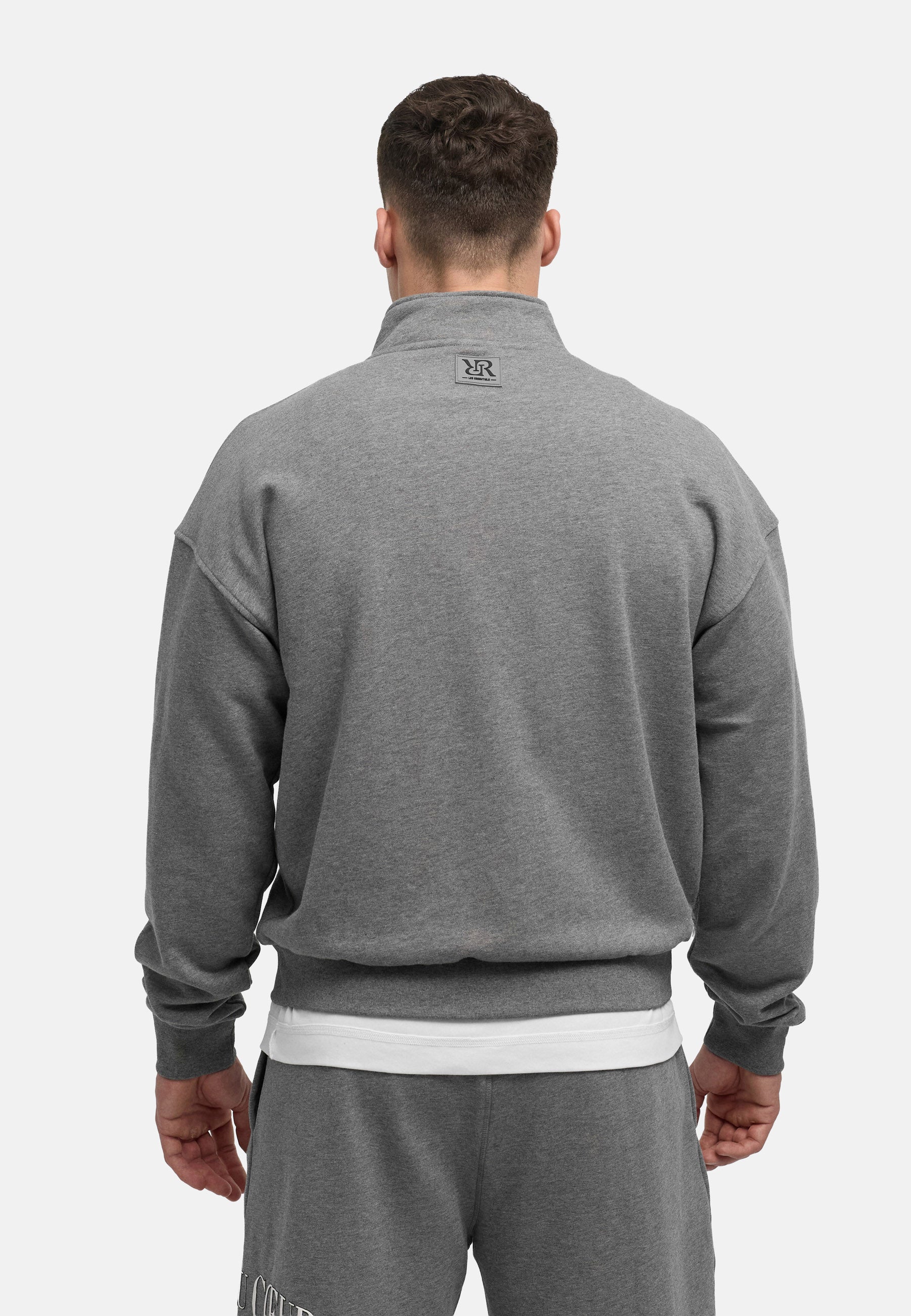 AdC Les Essentiels - Zip Jacket - Grey Melange