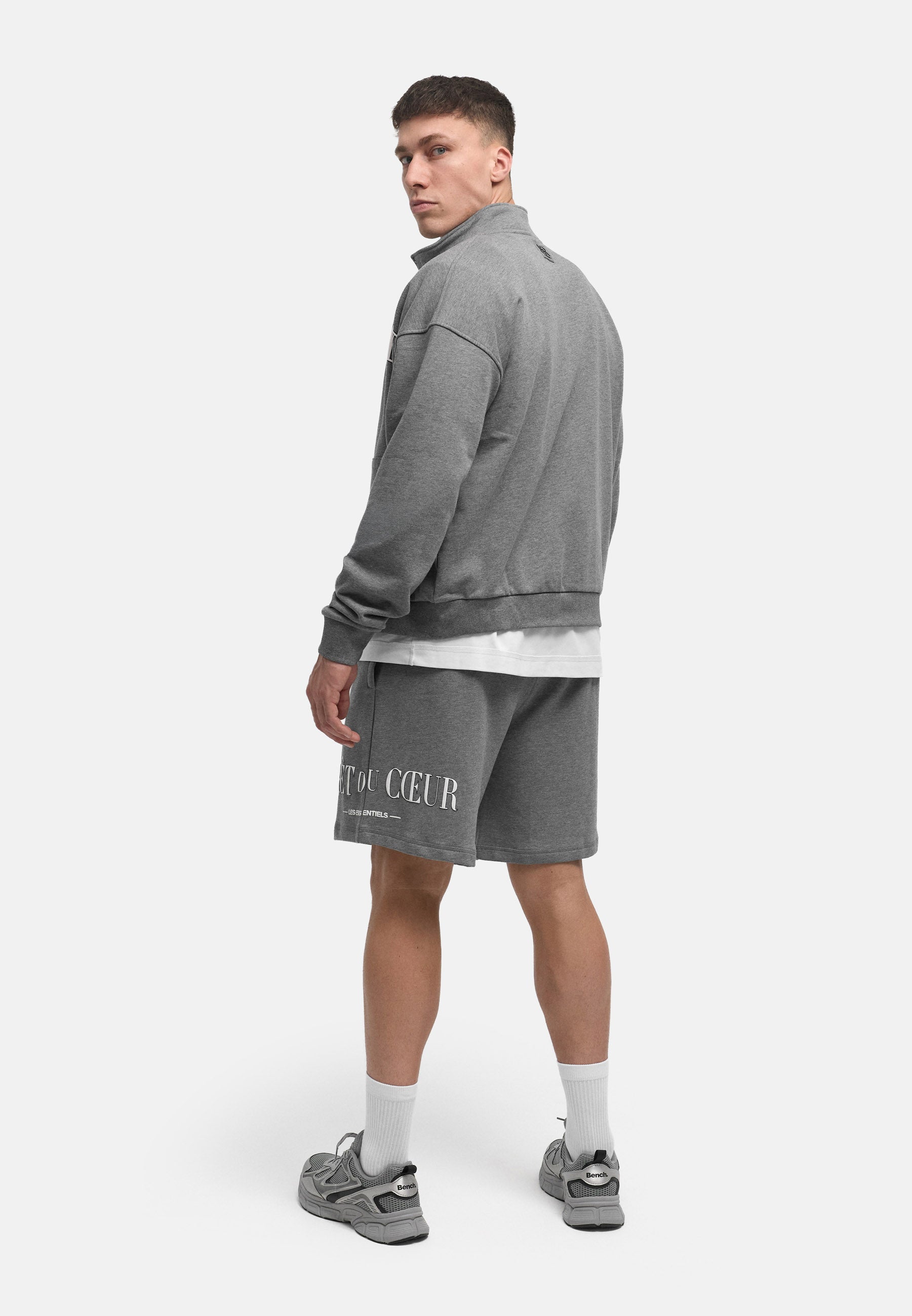 AdC Les Essentiels - Zip Jacket - Grey Melange
