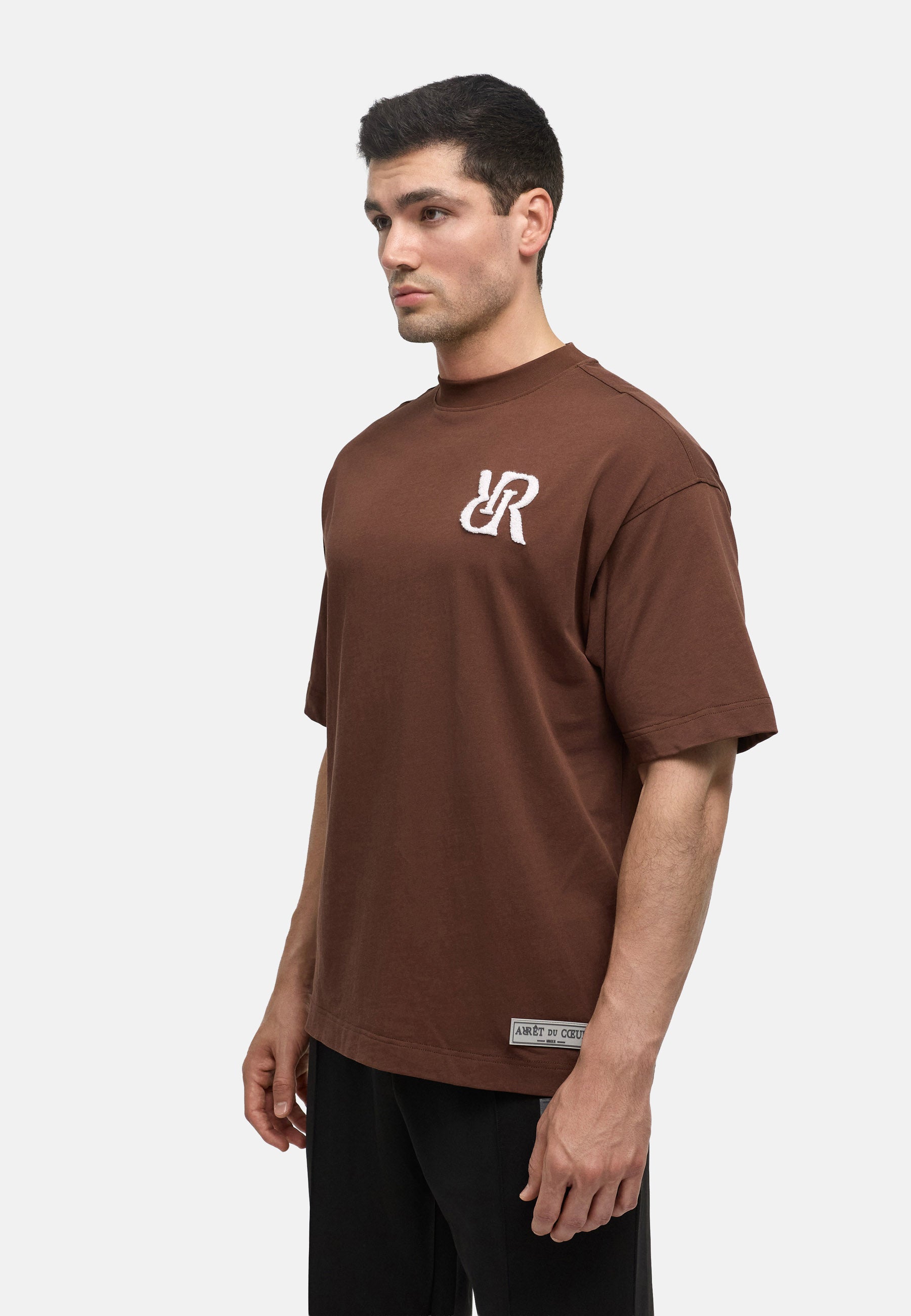 Signature T-Shirt Braun