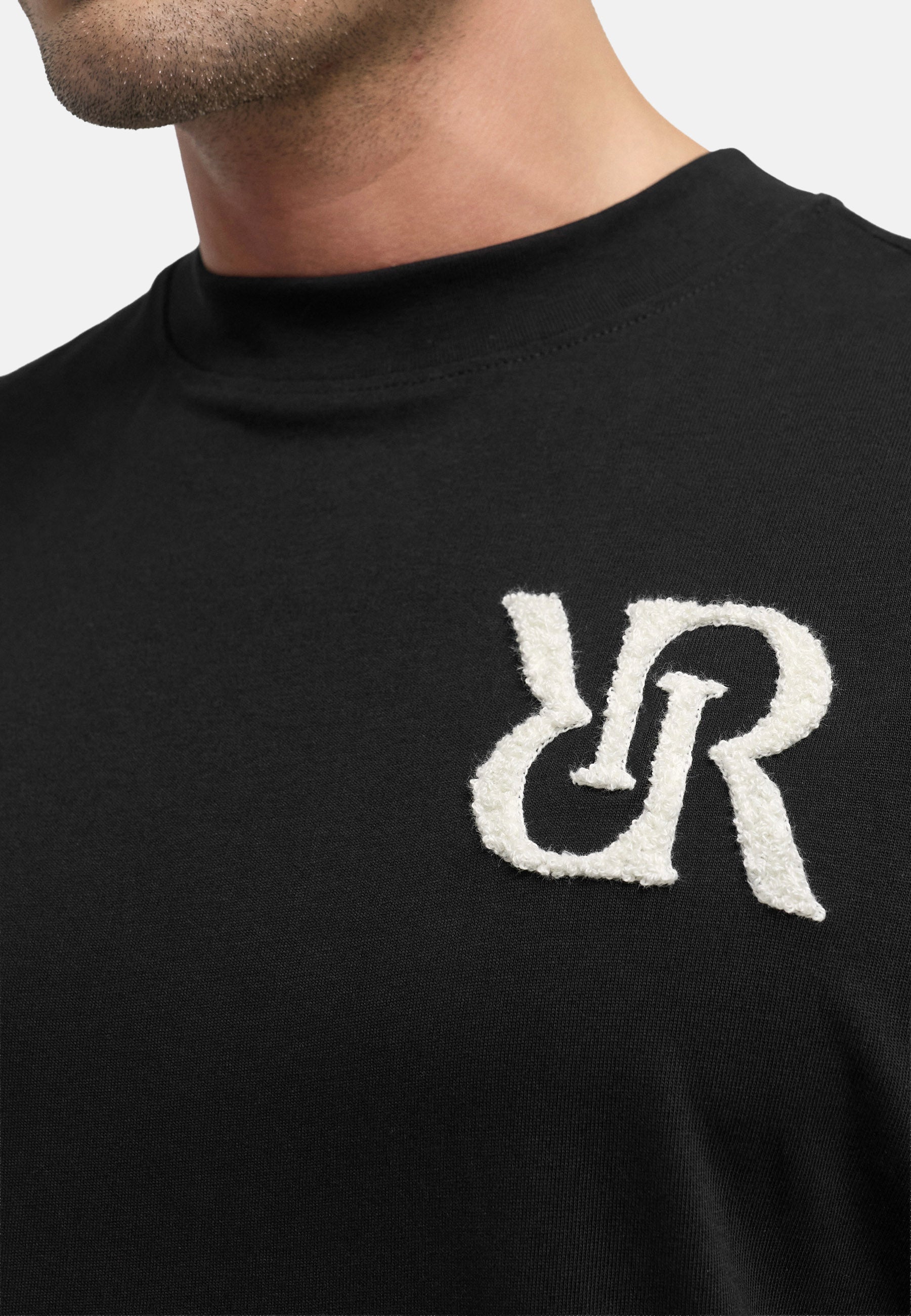 Signature T-Shirt Black Logo White