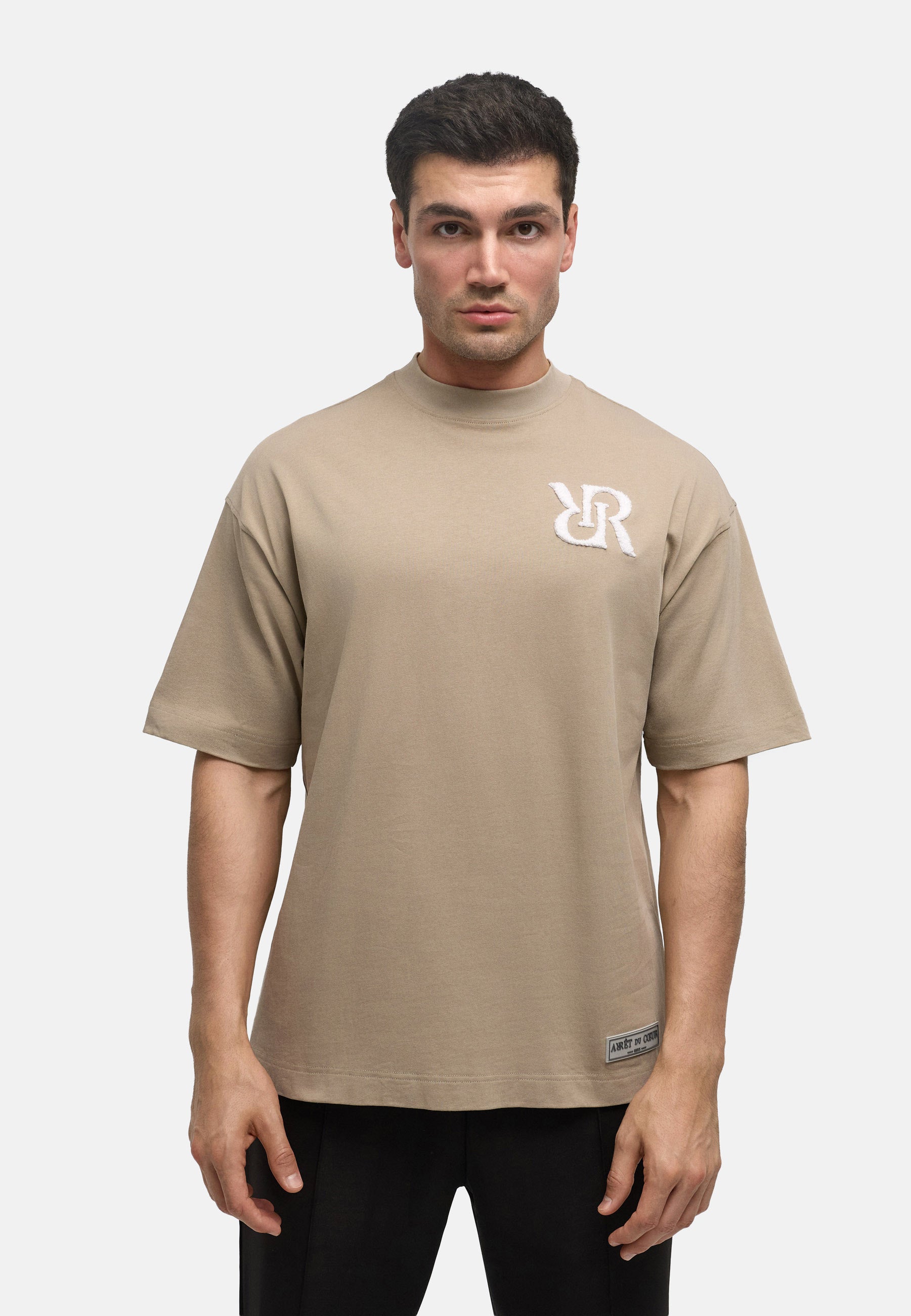 Signature T-Shirt Beige