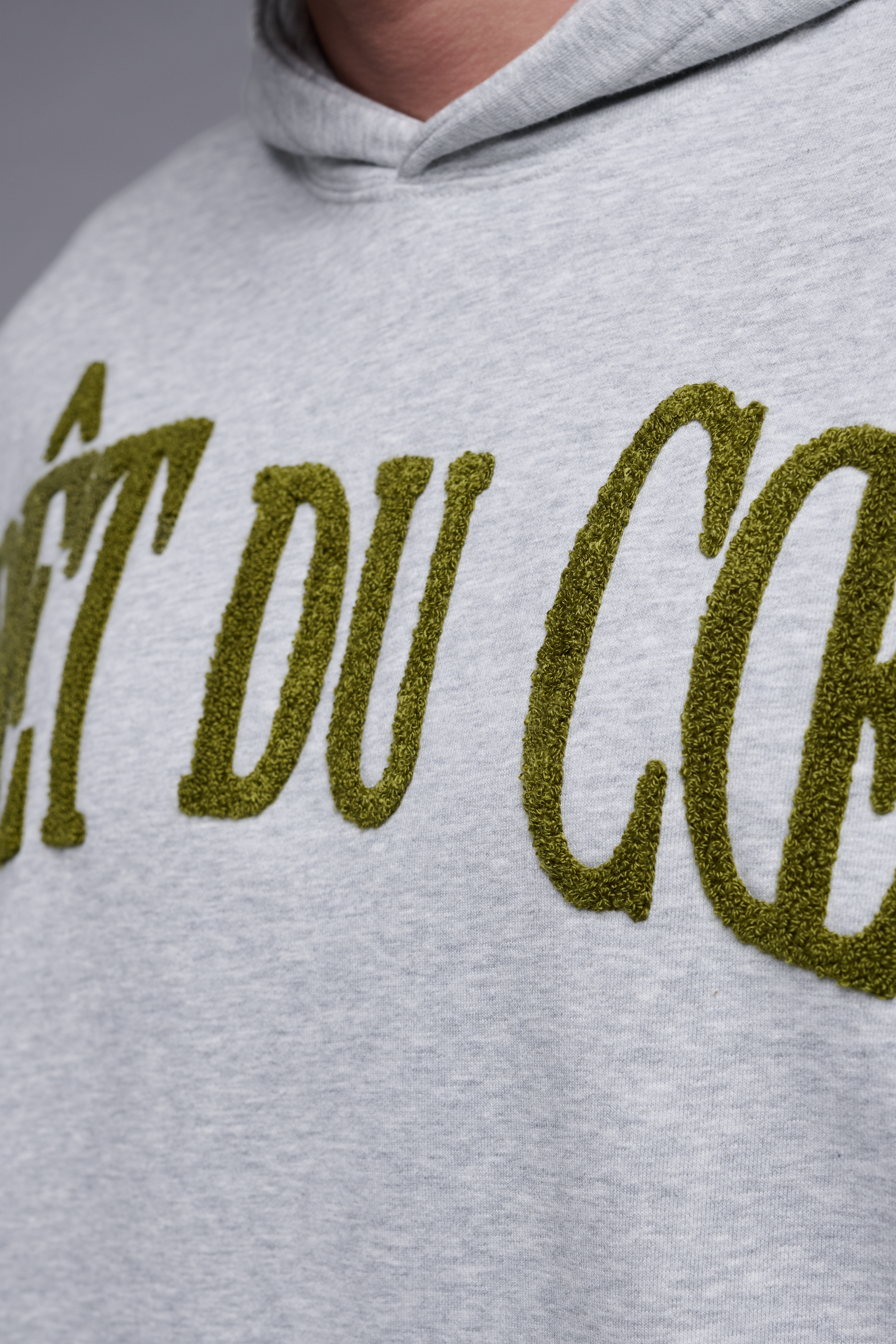 AdC-Hoodie Grey Melange