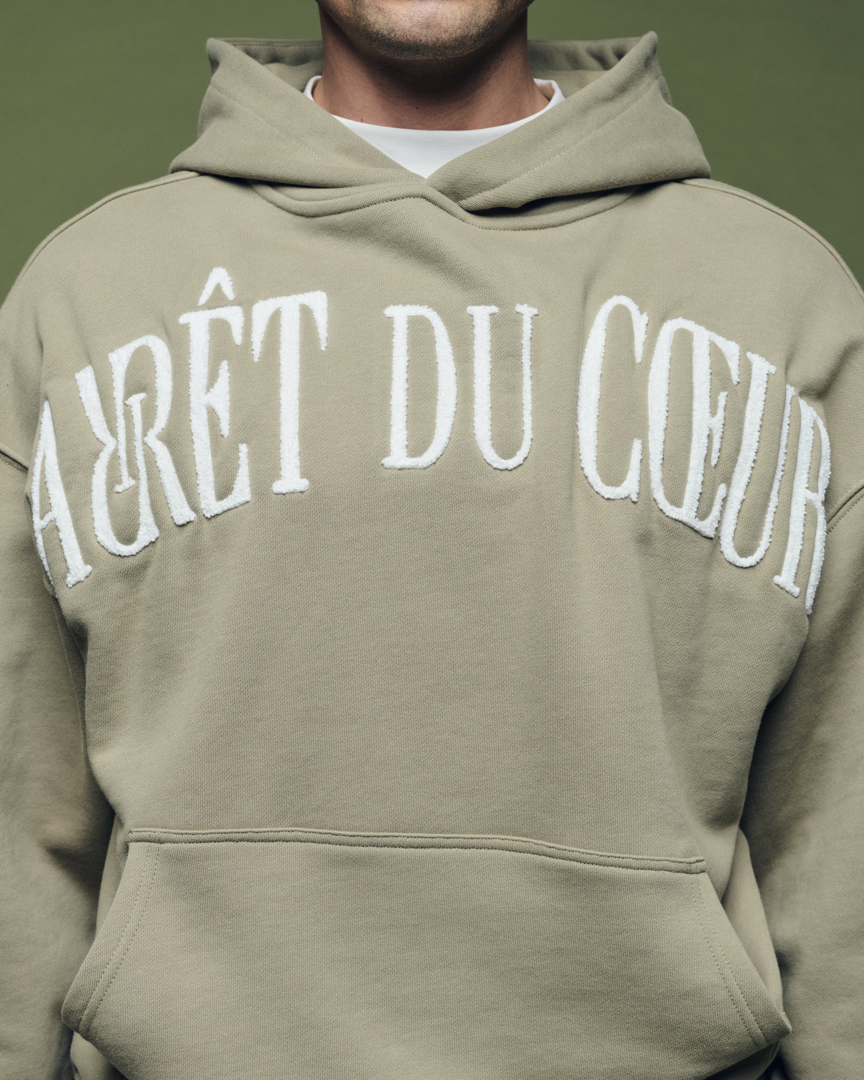Hoodie Grey-Mint
