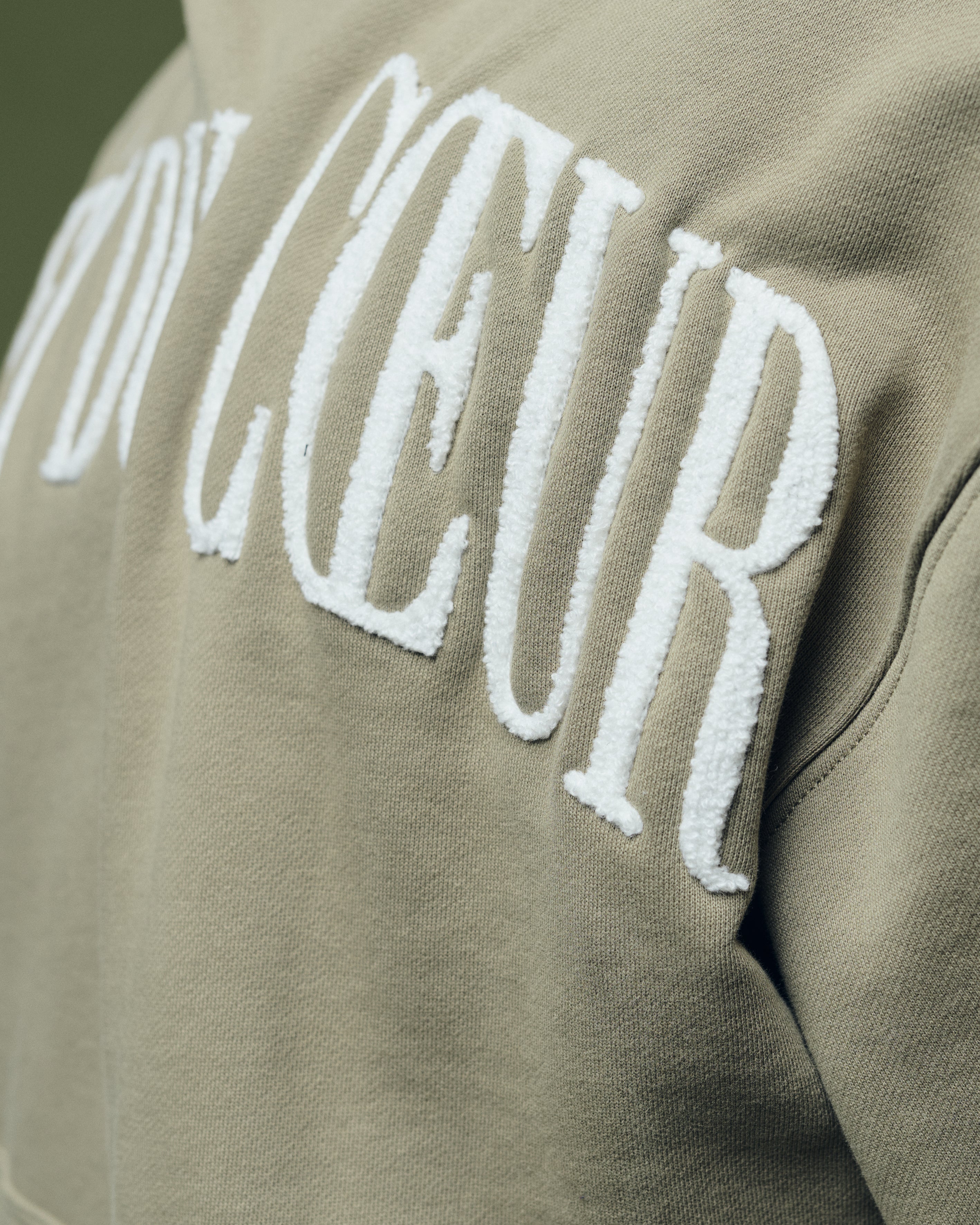 Hoodie Grey-Mint