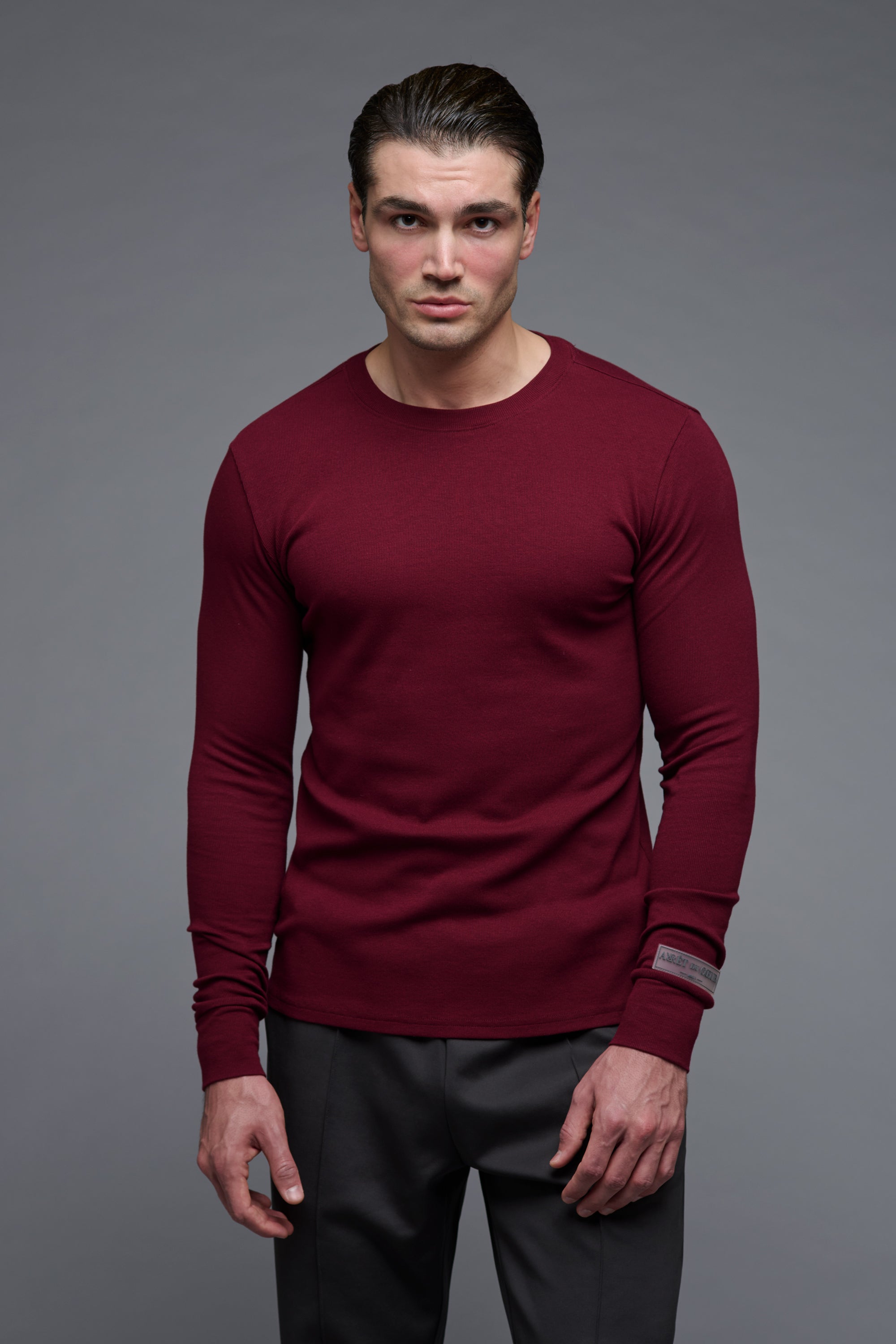 J‘adore Longsleeve - Burgundy