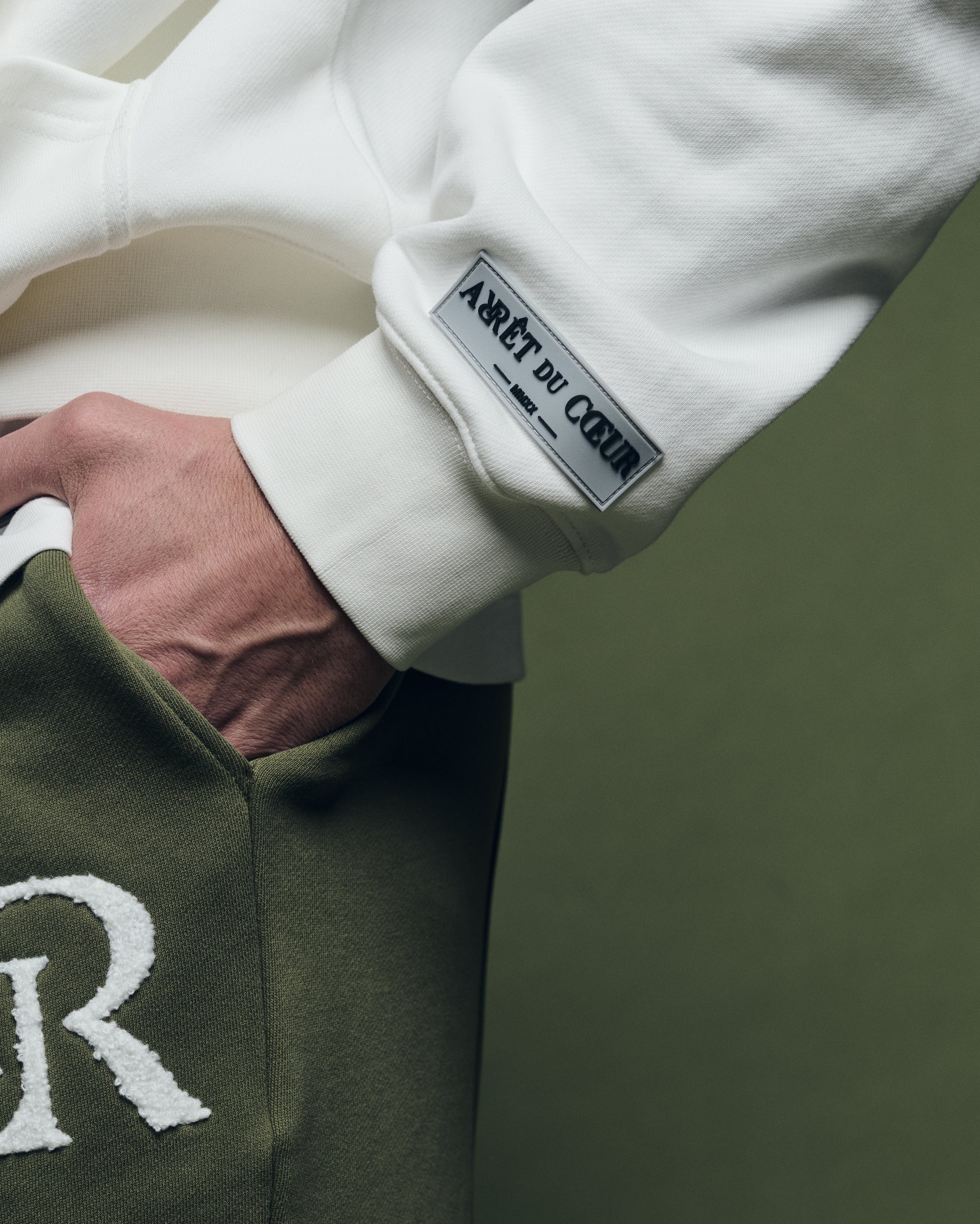 Sweat à capuche Off-White - Logo Blanc